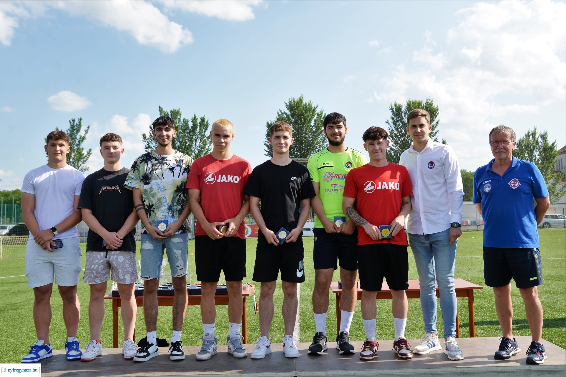 Családi nap és díjátadó a Nyíregyháza Spartacus utánpótlás csapatainál