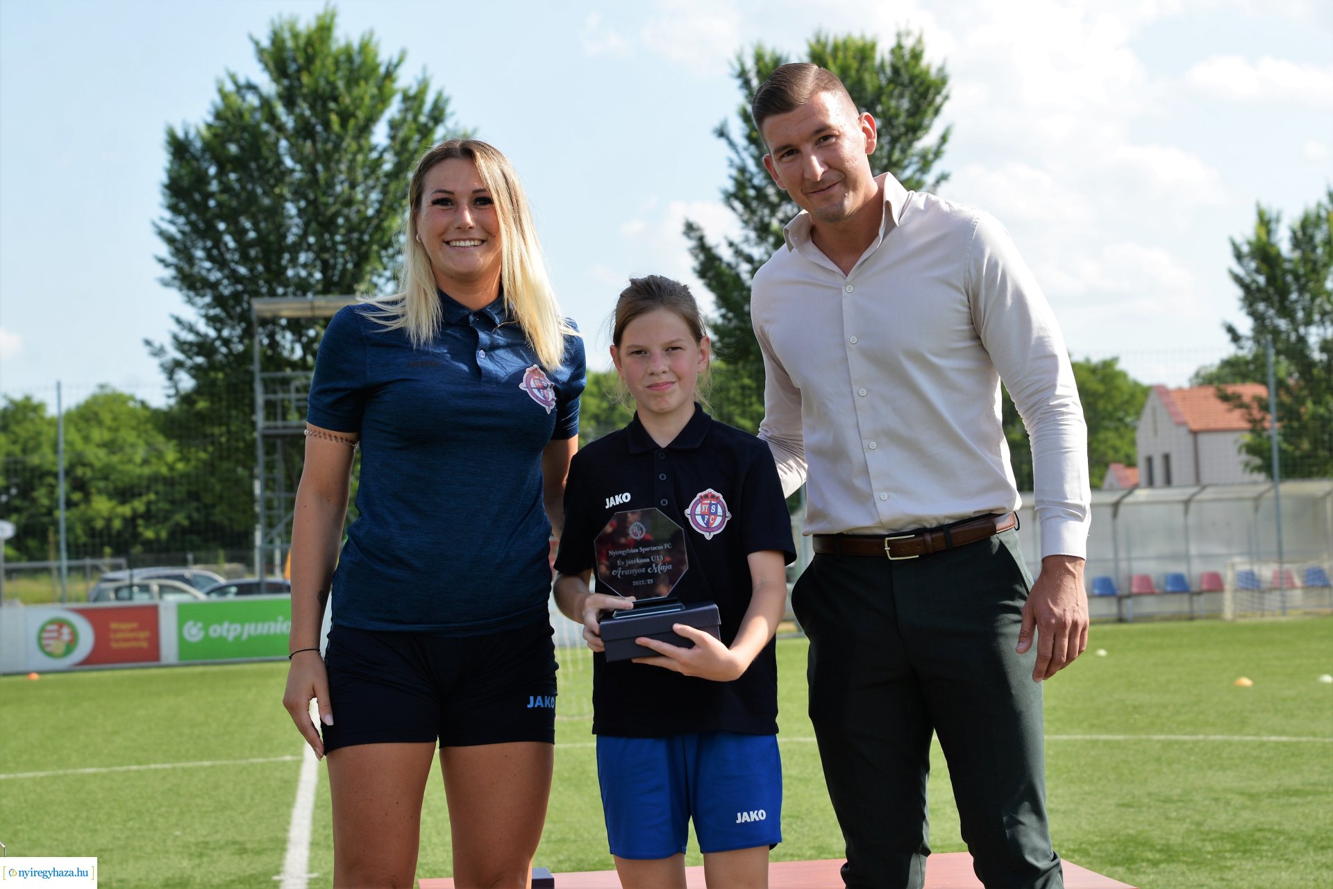 Családi nap és díjátadó a Nyíregyháza Spartacus utánpótlás csapatainál