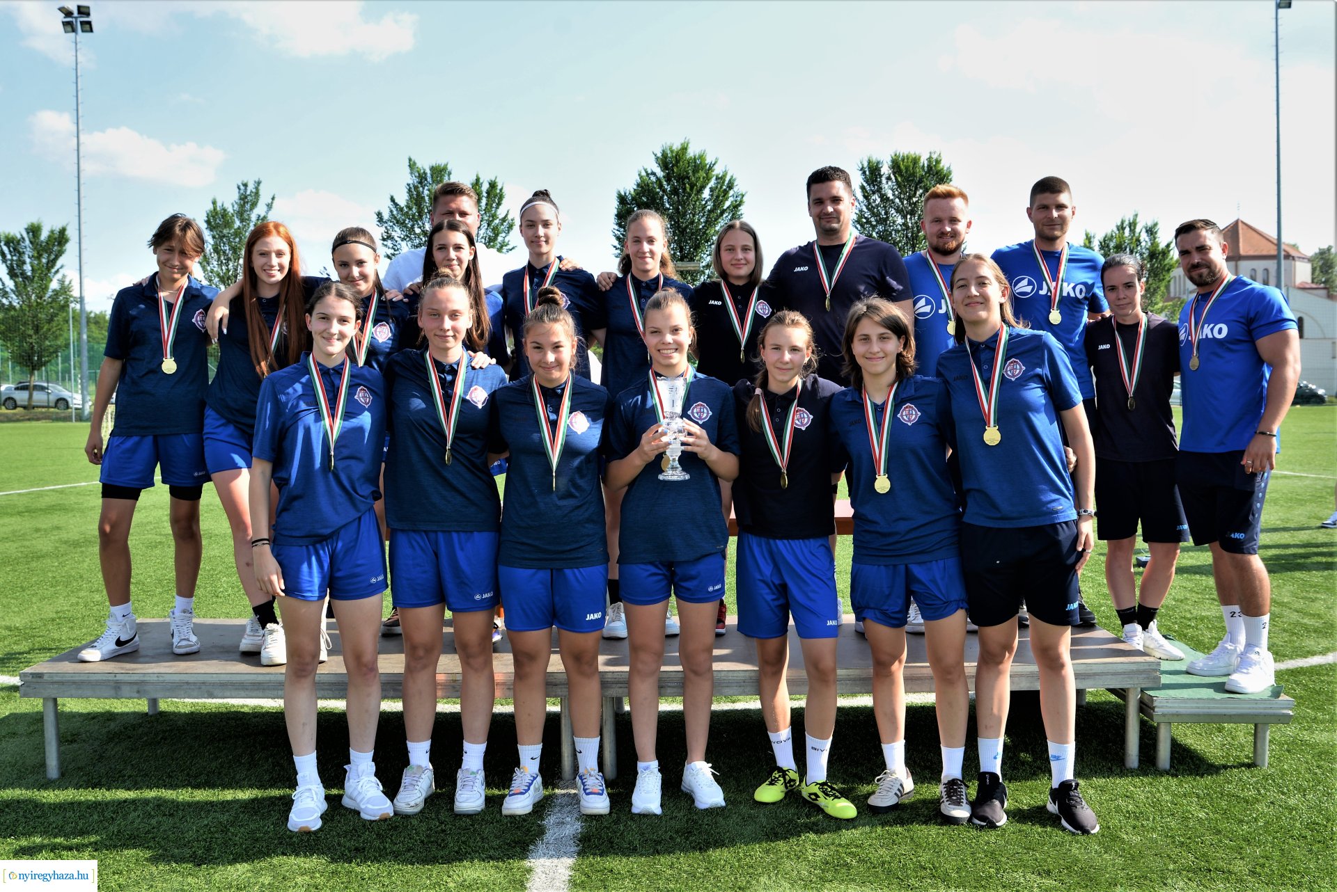 Családi nap és díjátadó a Nyíregyháza Spartacus utánpótlás csapatainál
