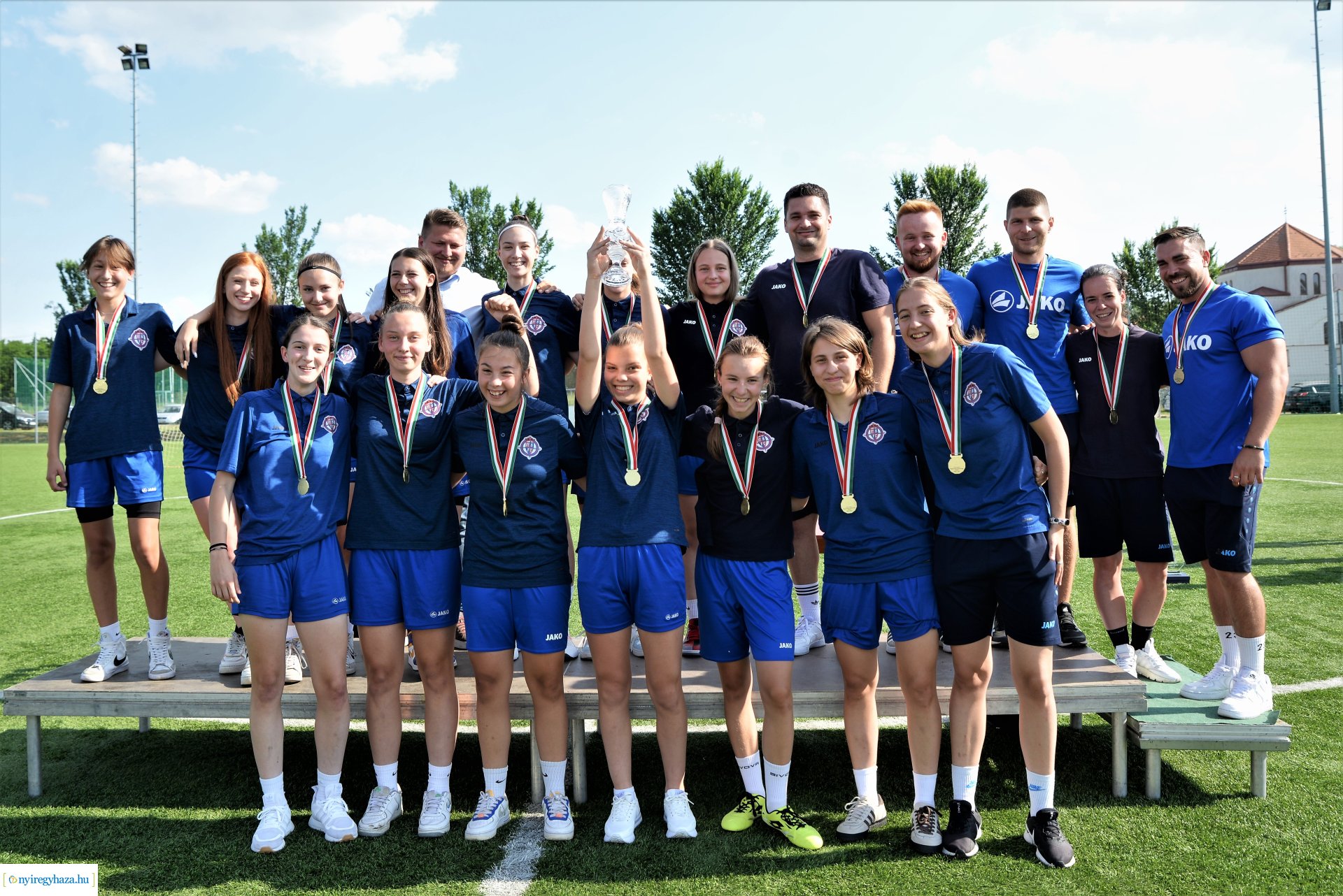 Családi nap és díjátadó a Nyíregyháza Spartacus utánpótlás csapatainál