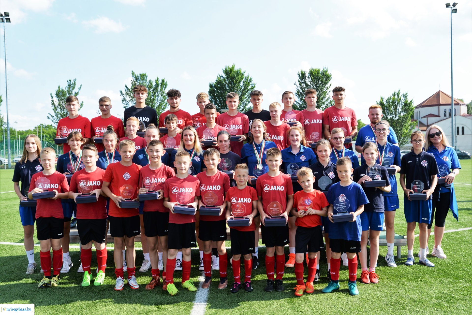Családi nap és díjátadó a Nyíregyháza Spartacus utánpótlás csapatainál