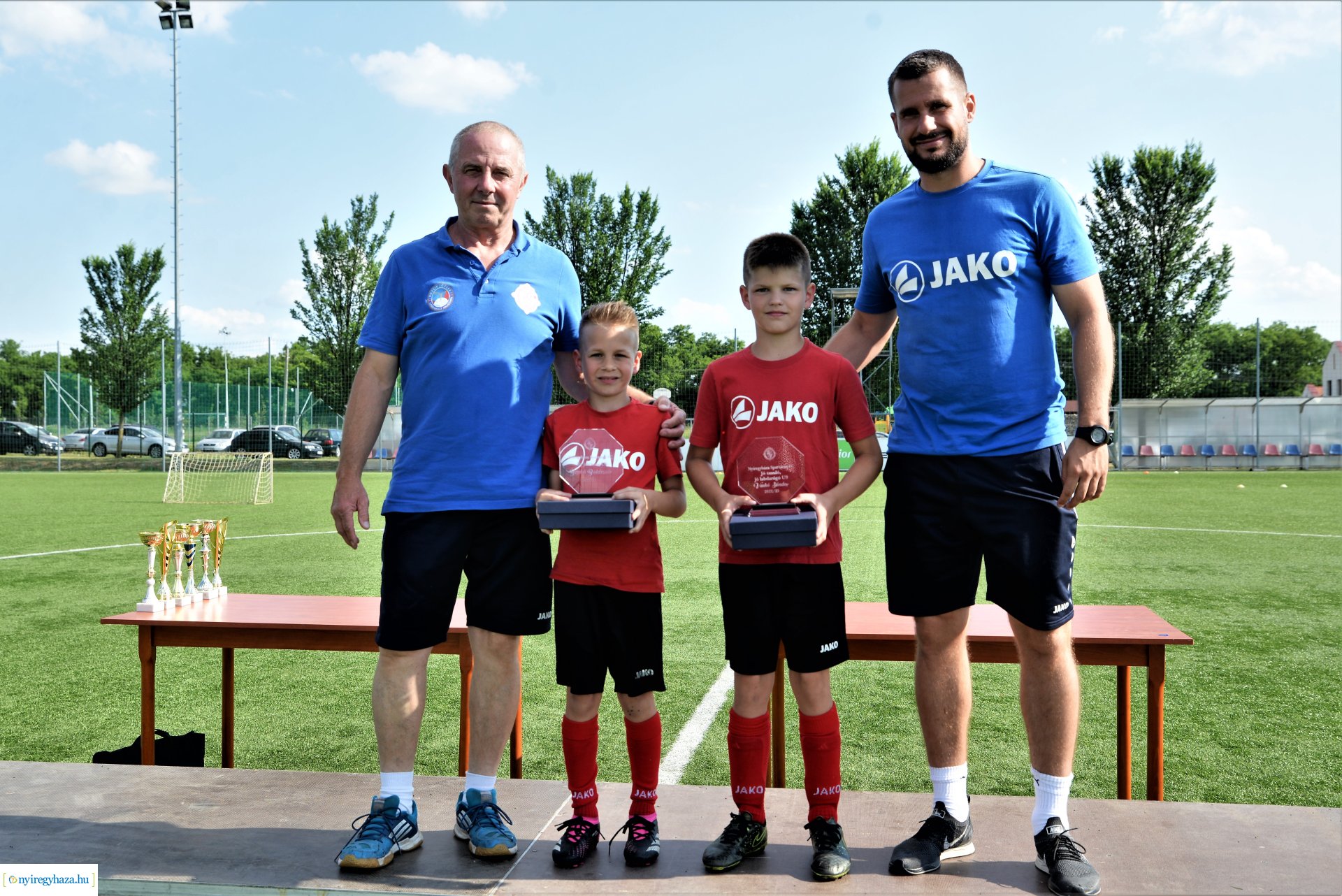 Családi nap és díjátadó a Nyíregyháza Spartacus utánpótlás csapatainál
