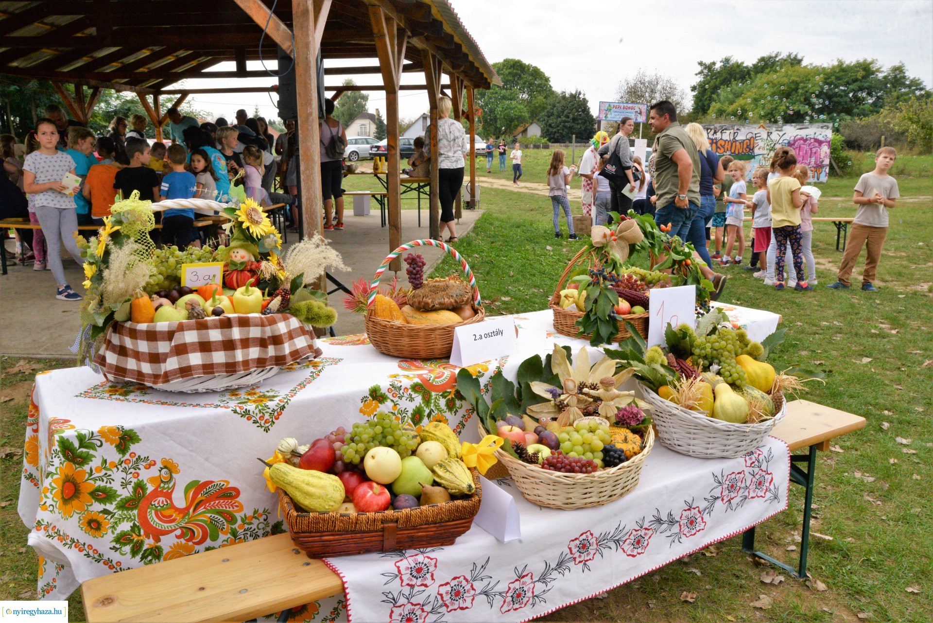 Családi nap és piac nyitás Nyíszőlősön