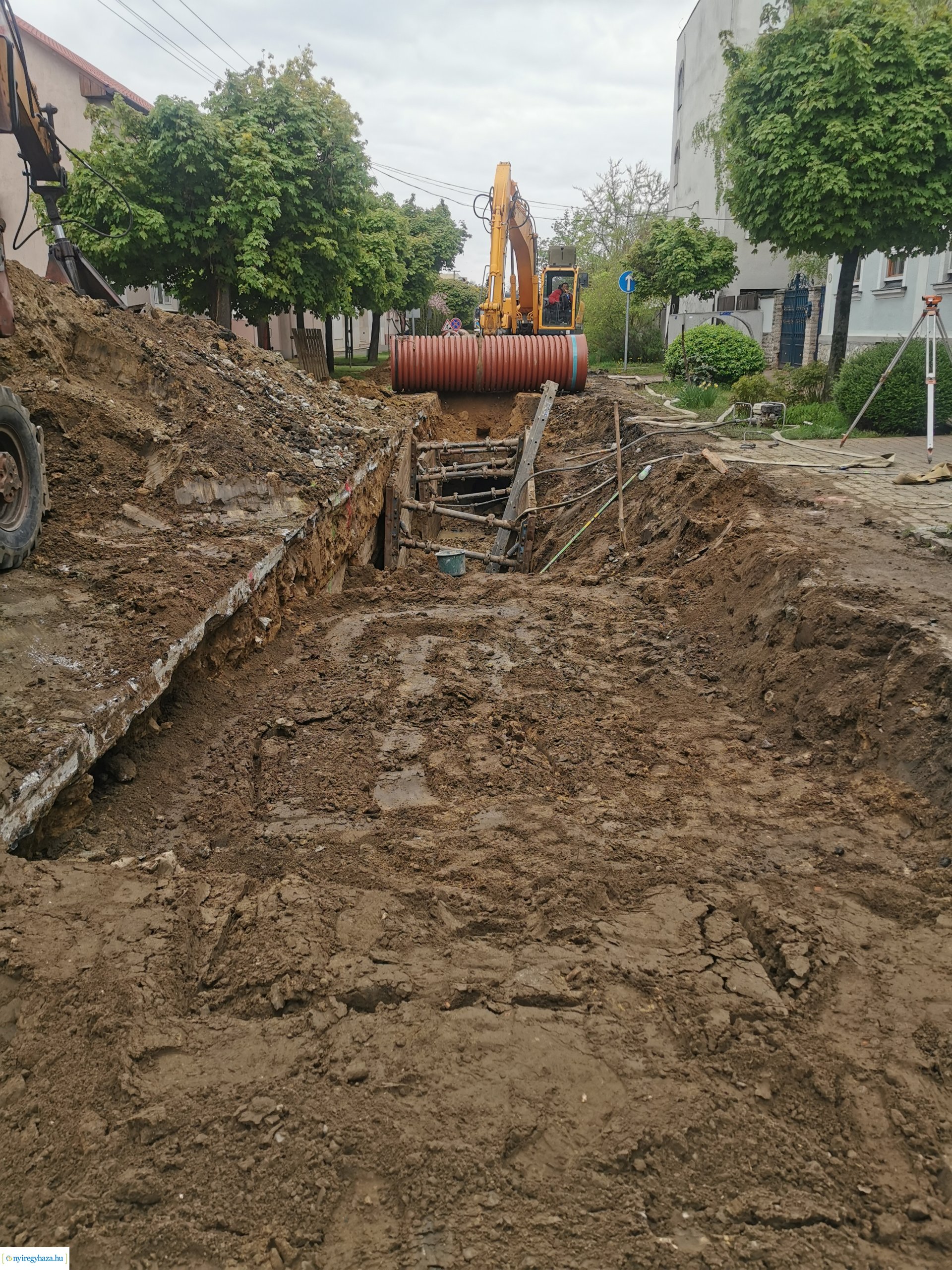 Csapadékvíz-elvezetõ rendszer fejlesztése