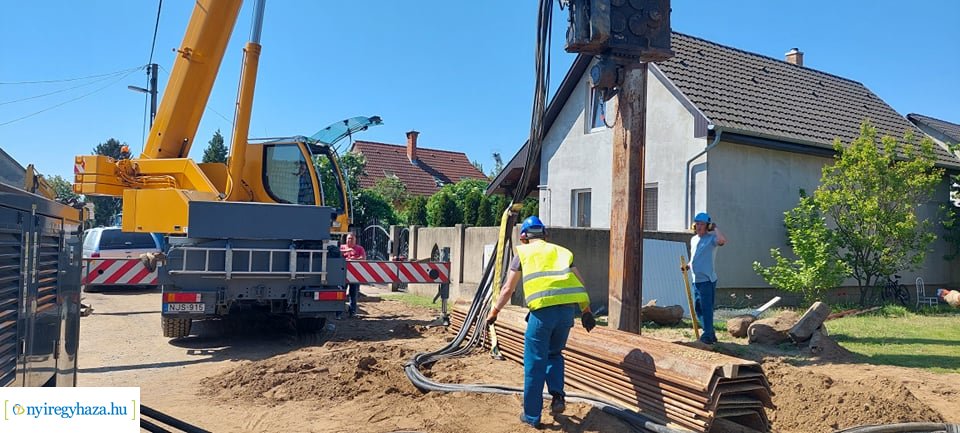 Csapadékvíz-elvezetõ rendszer fejlesztése