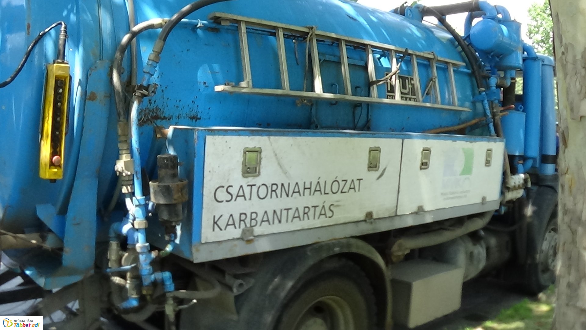 Csapadékvíz-elvezető rendszer munkálatok az Ószőlő utcán