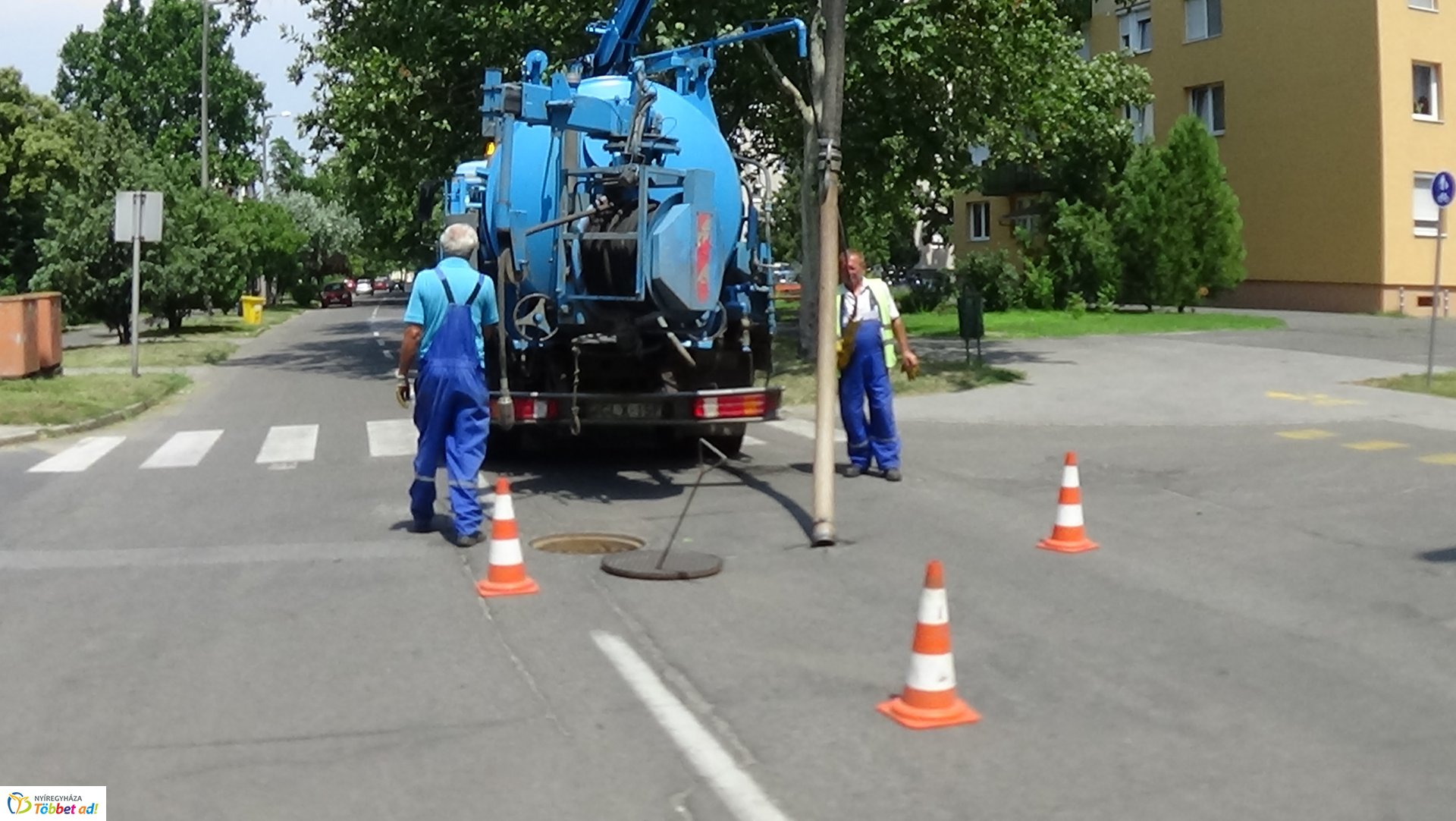 Csapadékvíz-elvezető rendszer munkálatok az Ószőlő utcán