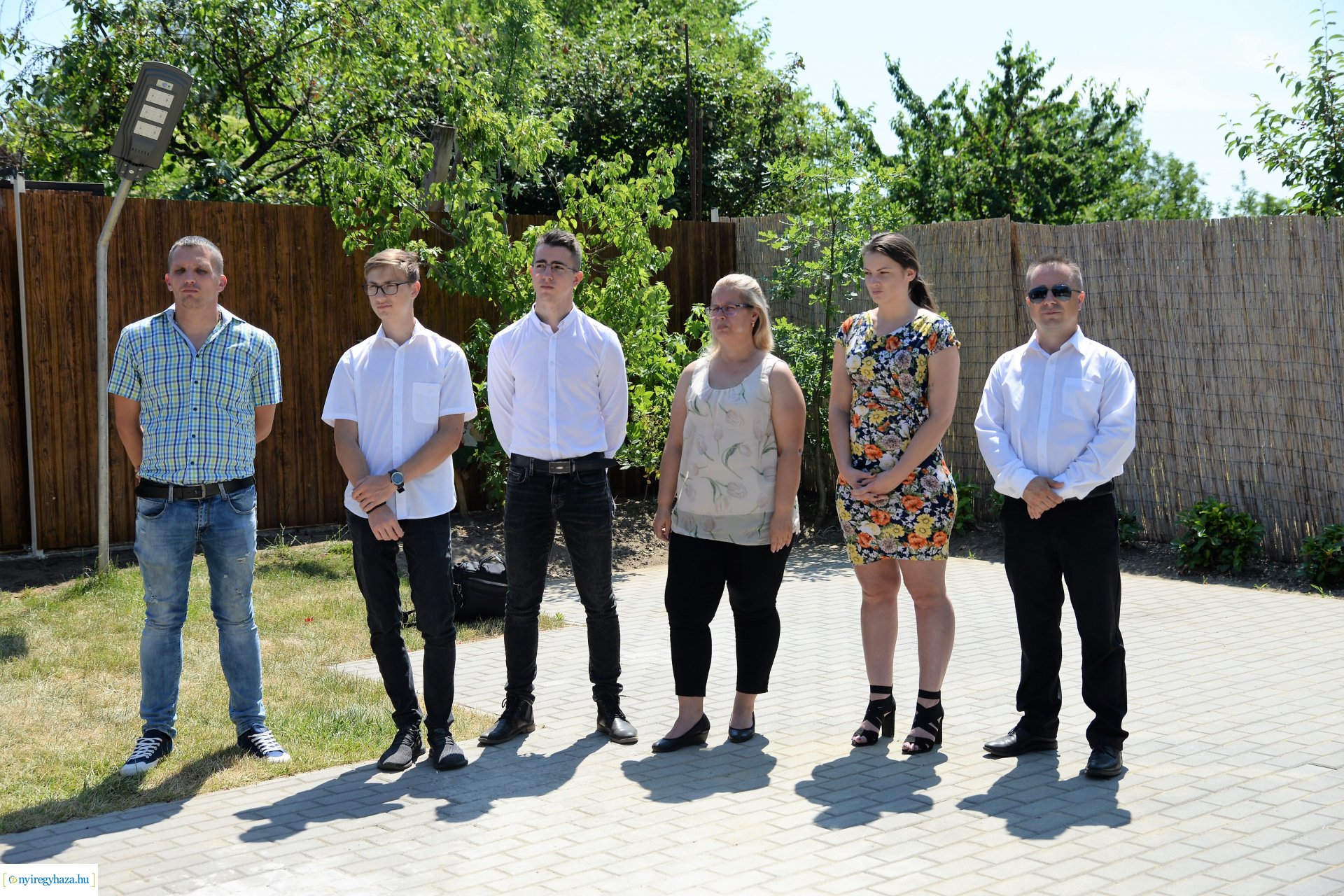 Császárliget - közösségi tér átadás