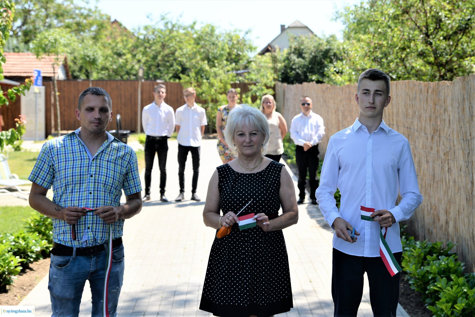 Császárliget - közösségi tér átadás