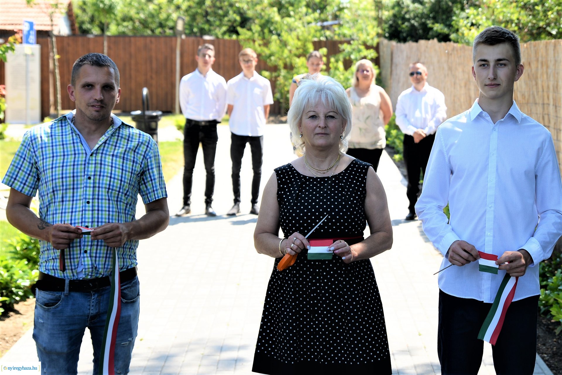 Császárliget - közösségi tér átadás