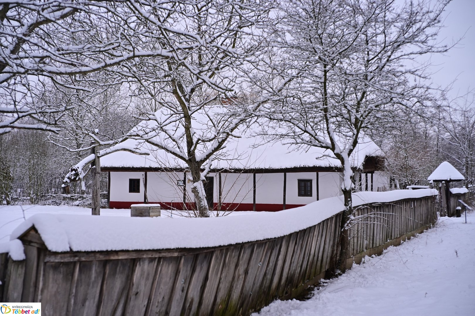 Csendélet a múzeumfaluban 2026 januárjában
