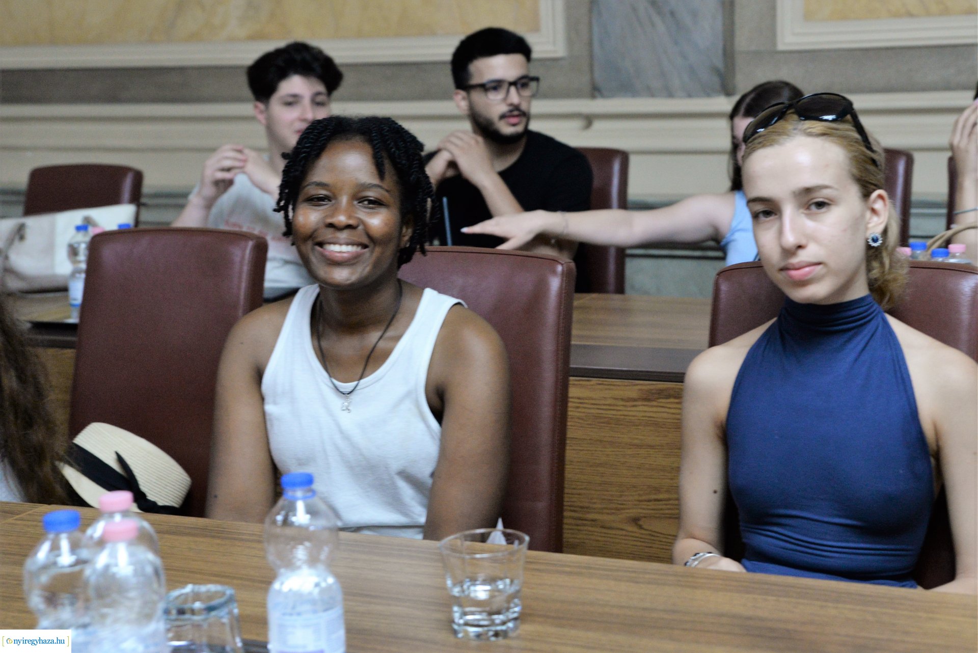 Cserediákok a Városházán 2023-08-28