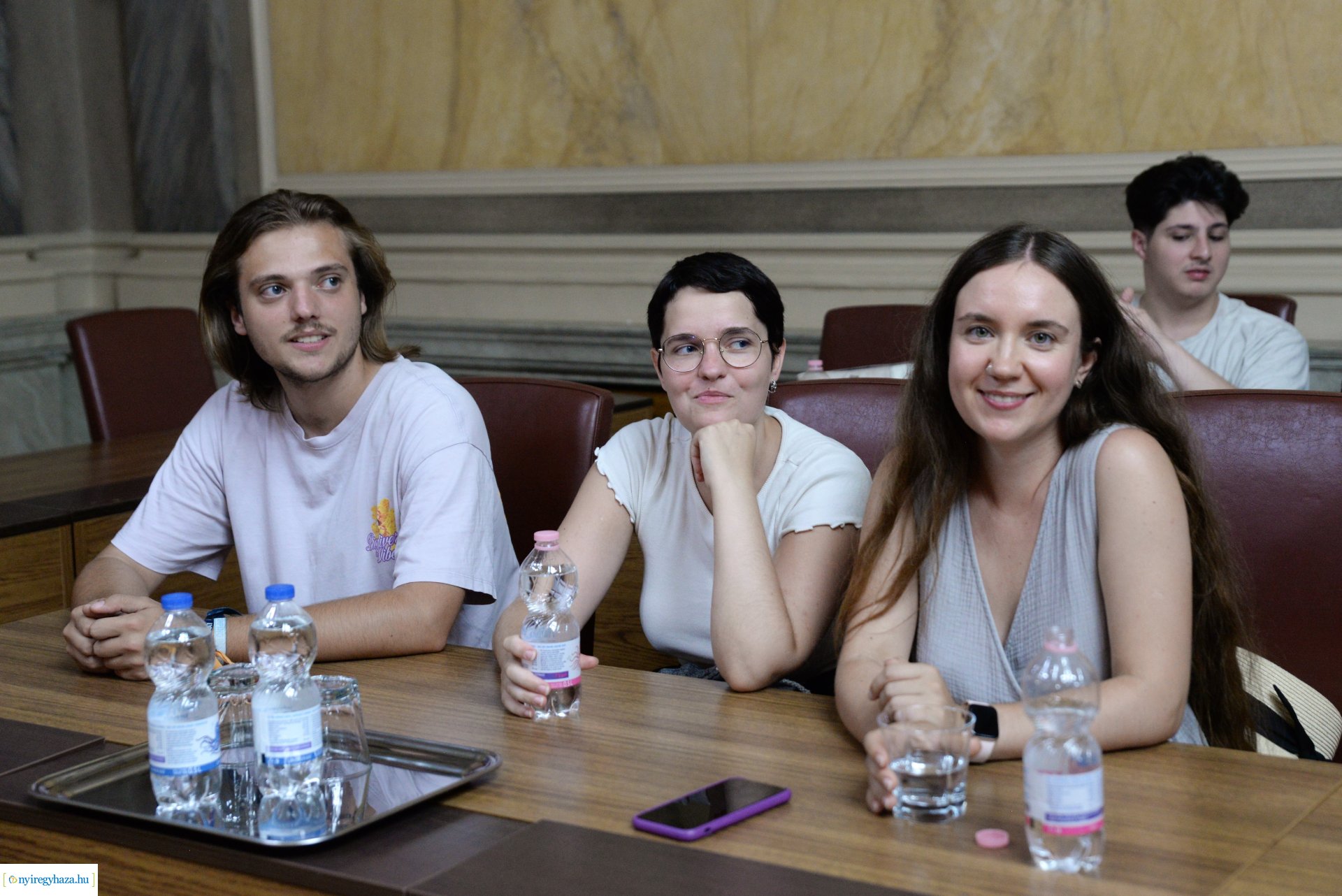 Cserediákok a Városházán 2023-08-28