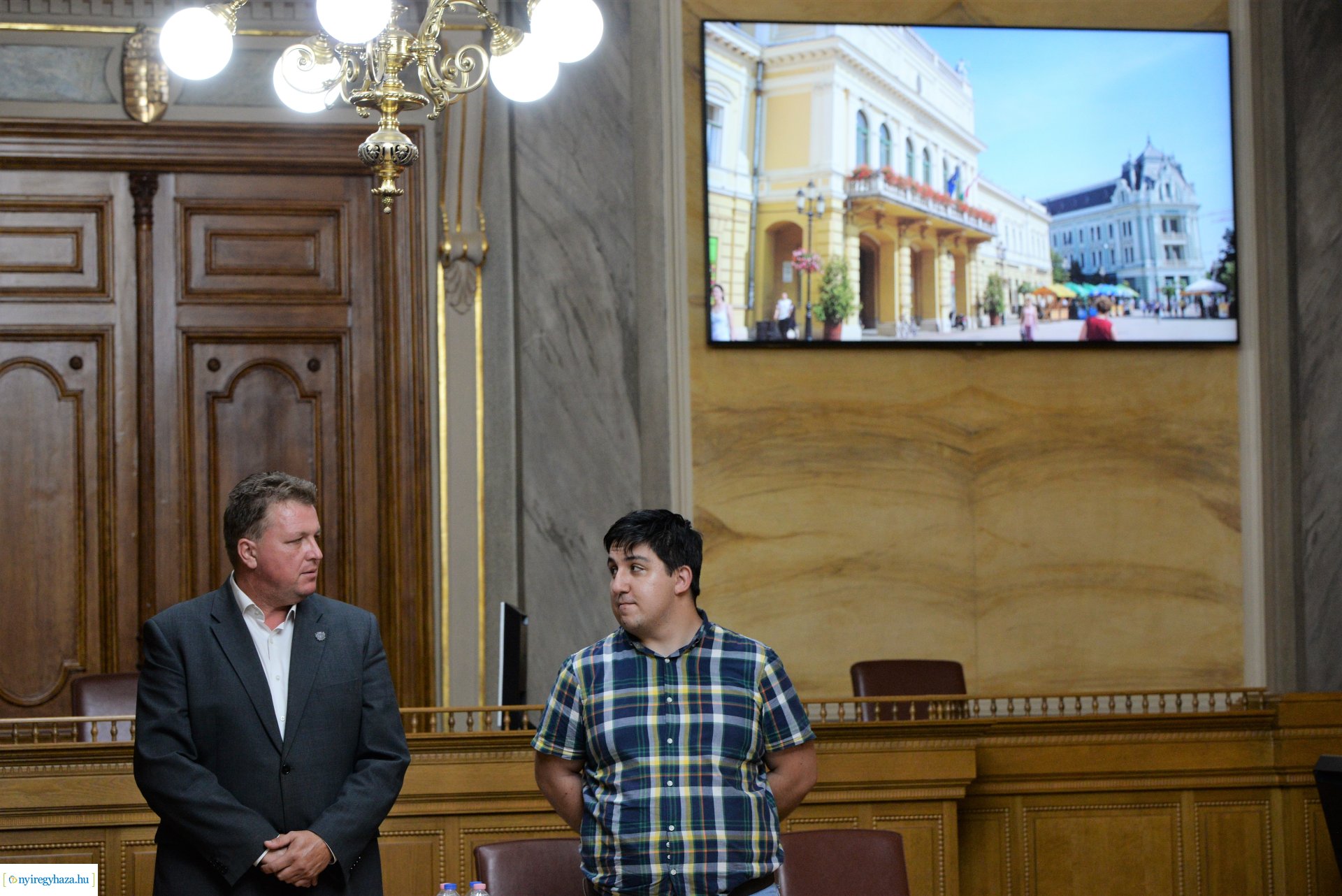 Cserediákok a Városházán 2023-08-28