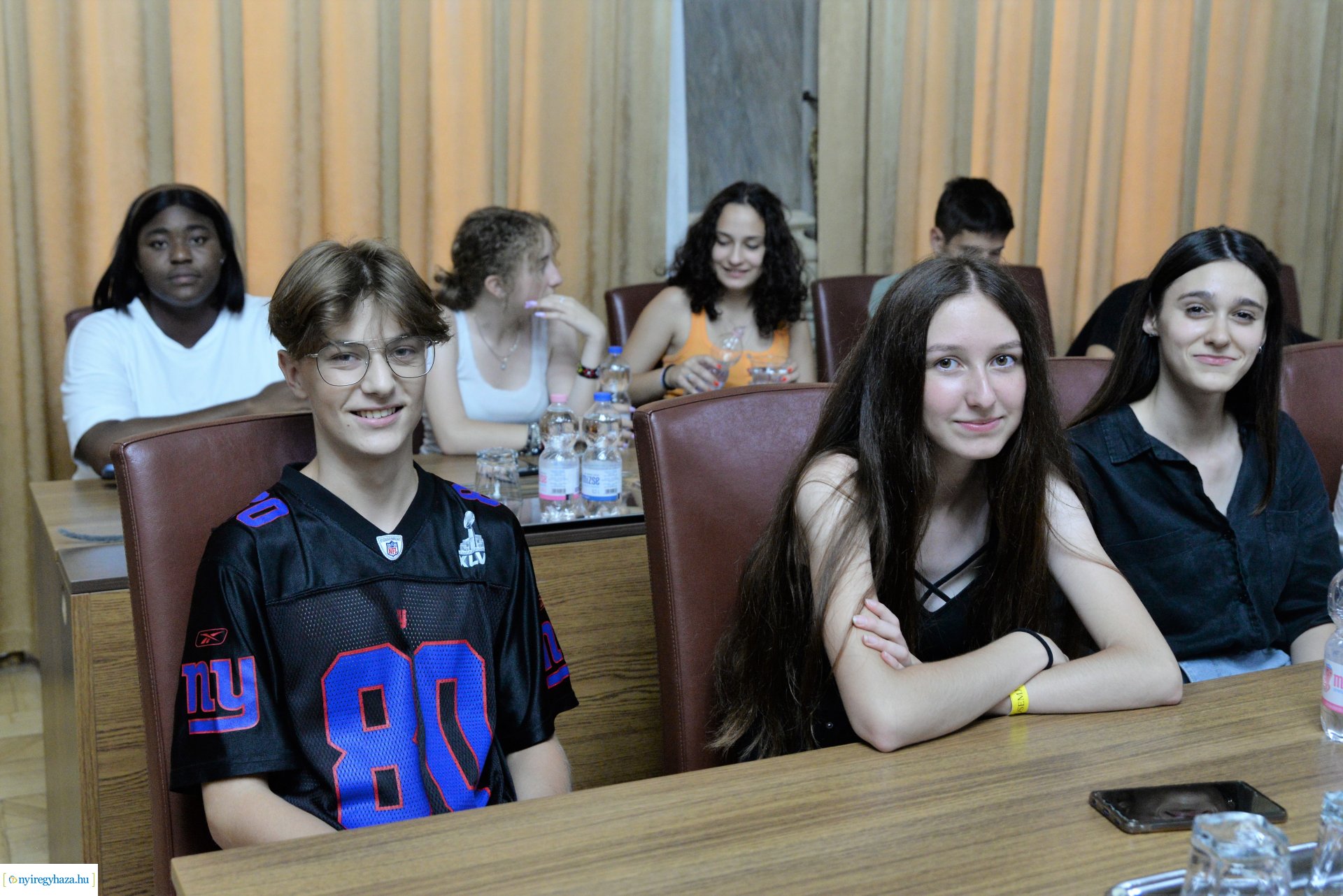 Cserediákok a Városházán 2023-08-28