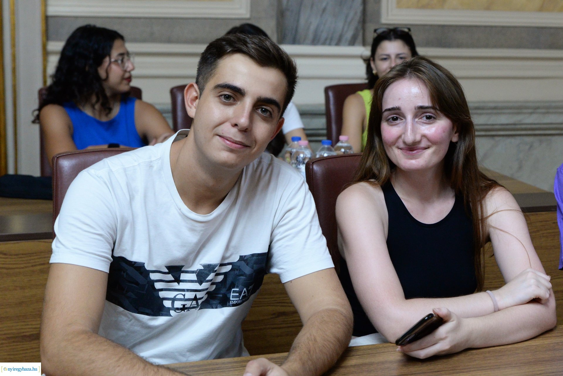 Cserediákok a Városházán 2023-08-28