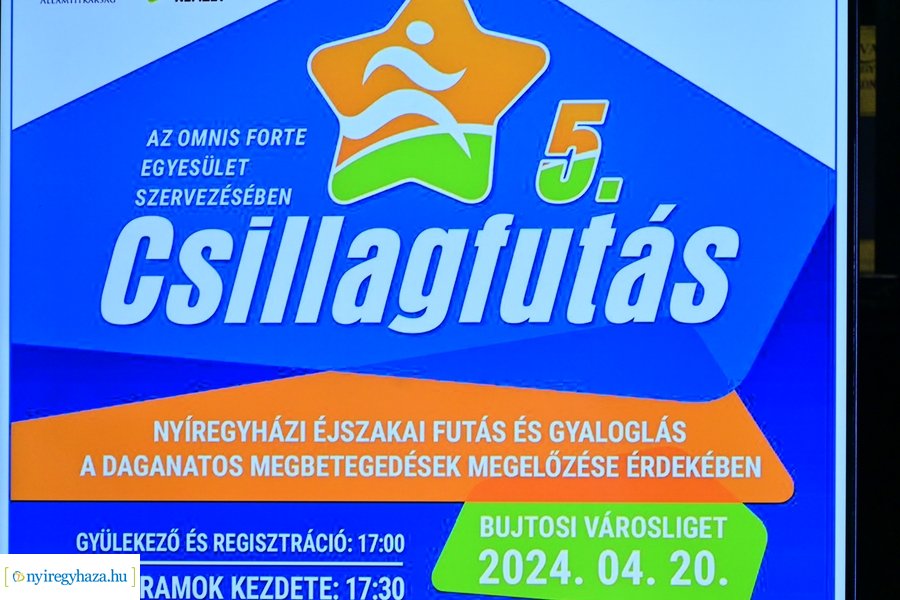 Csillagfutás 2024 beharangozó