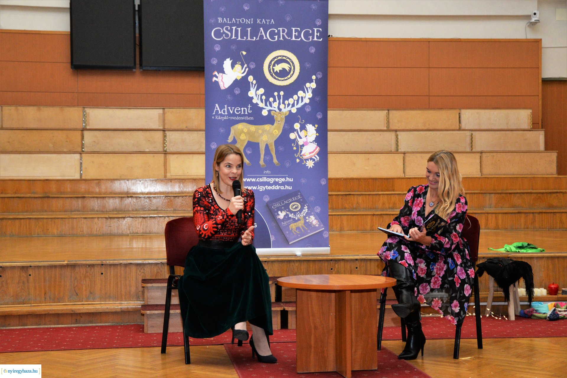 Csillagrege kötetbemutató Nyíregyházán