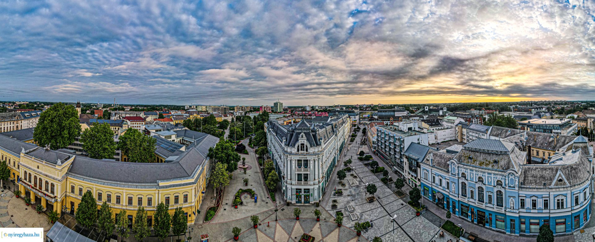 Csodálatos hajnali fényekre ébredt ma reggel Nyíregyháza 