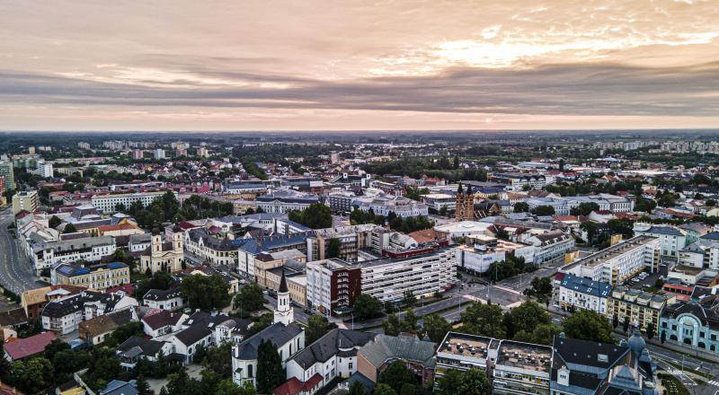 Csodálatos hajnali fényekre ébredt ma reggel Nyíregyháza 