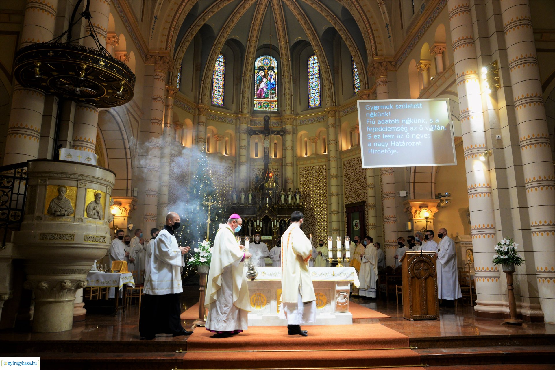 Csordás Gábor plébános beiktatása 