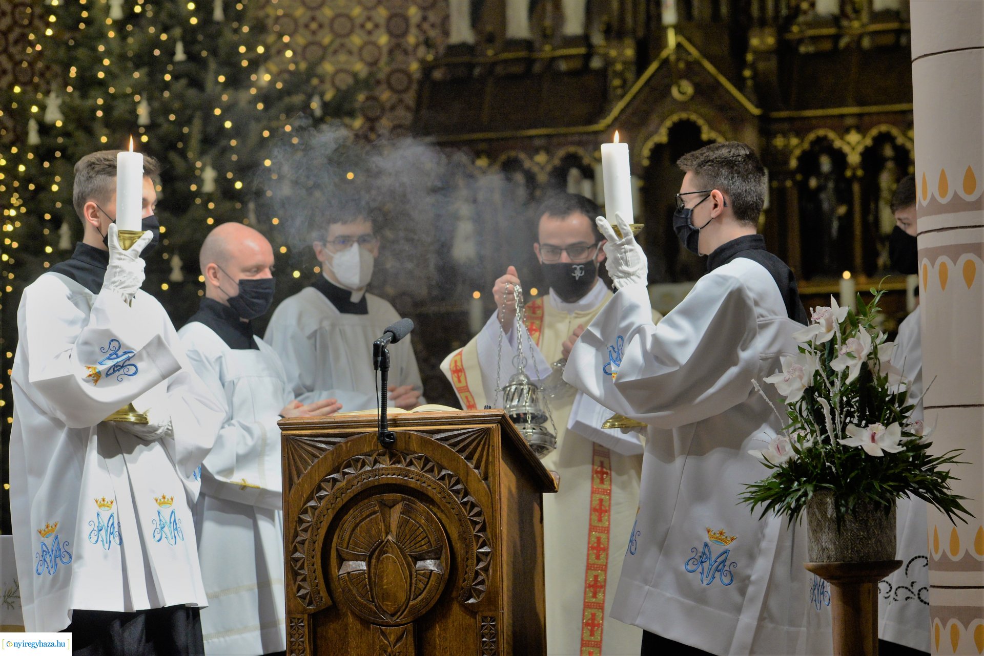 Csordás Gábor plébános beiktatása 