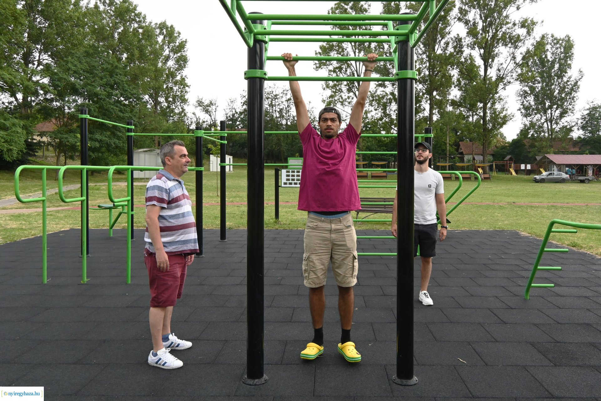 Csütörtökön sportnapot tartottak a "Gyermekeinkért 16" Alapítvány Erasmus program résztvevői