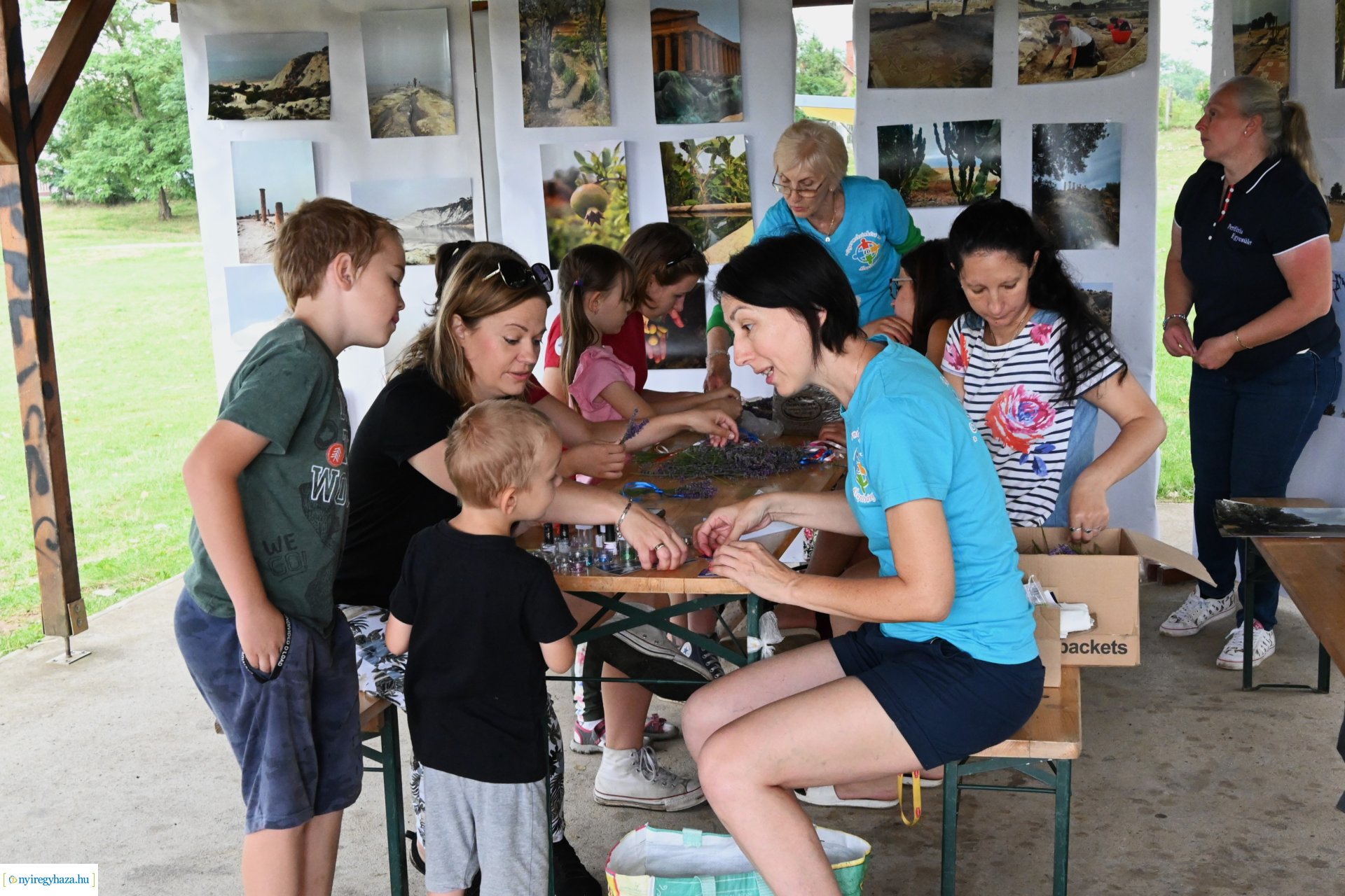 Csütörtökön sportnapot tartottak a "Gyermekeinkért 16" Alapítvány Erasmus program résztvevői