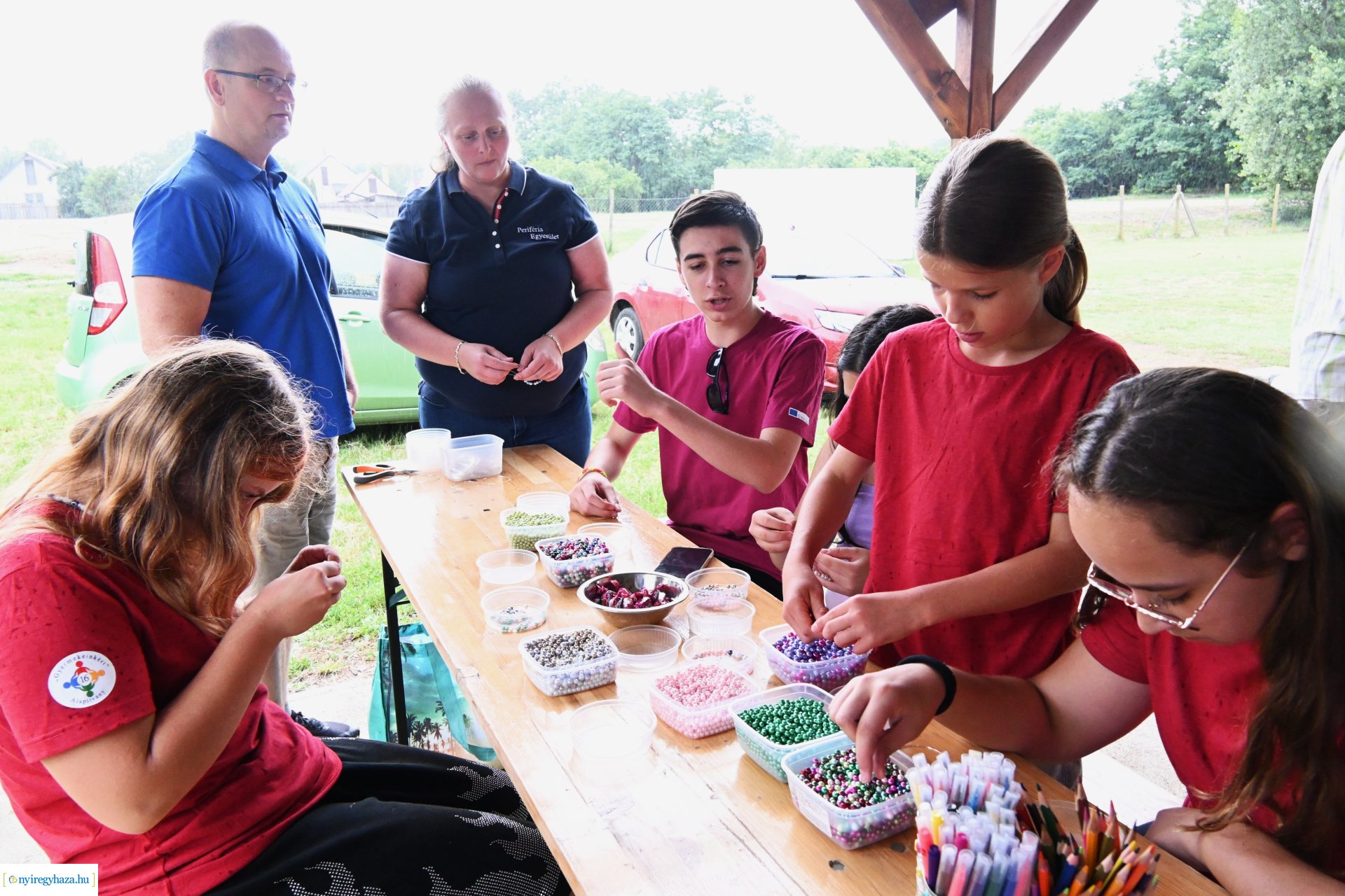 Csütörtökön sportnapot tartottak a "Gyermekeinkért 16" Alapítvány Erasmus program résztvevői