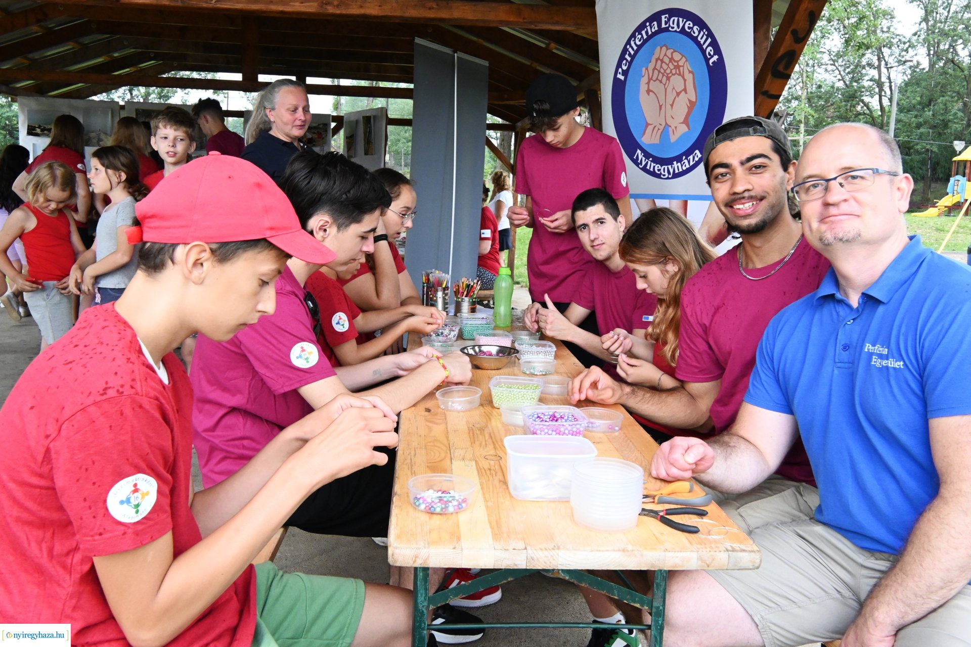 Csütörtökön sportnapot tartottak a "Gyermekeinkért 16" Alapítvány Erasmus program résztvevői