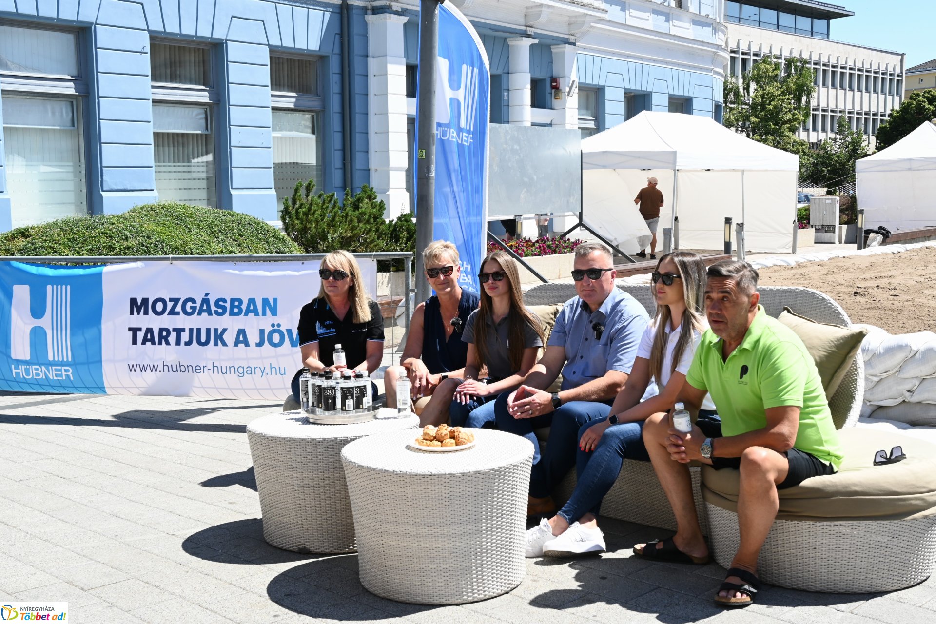 Csütörtöktől újra Hübner Strandröplabda Fesztivál a belvárosban