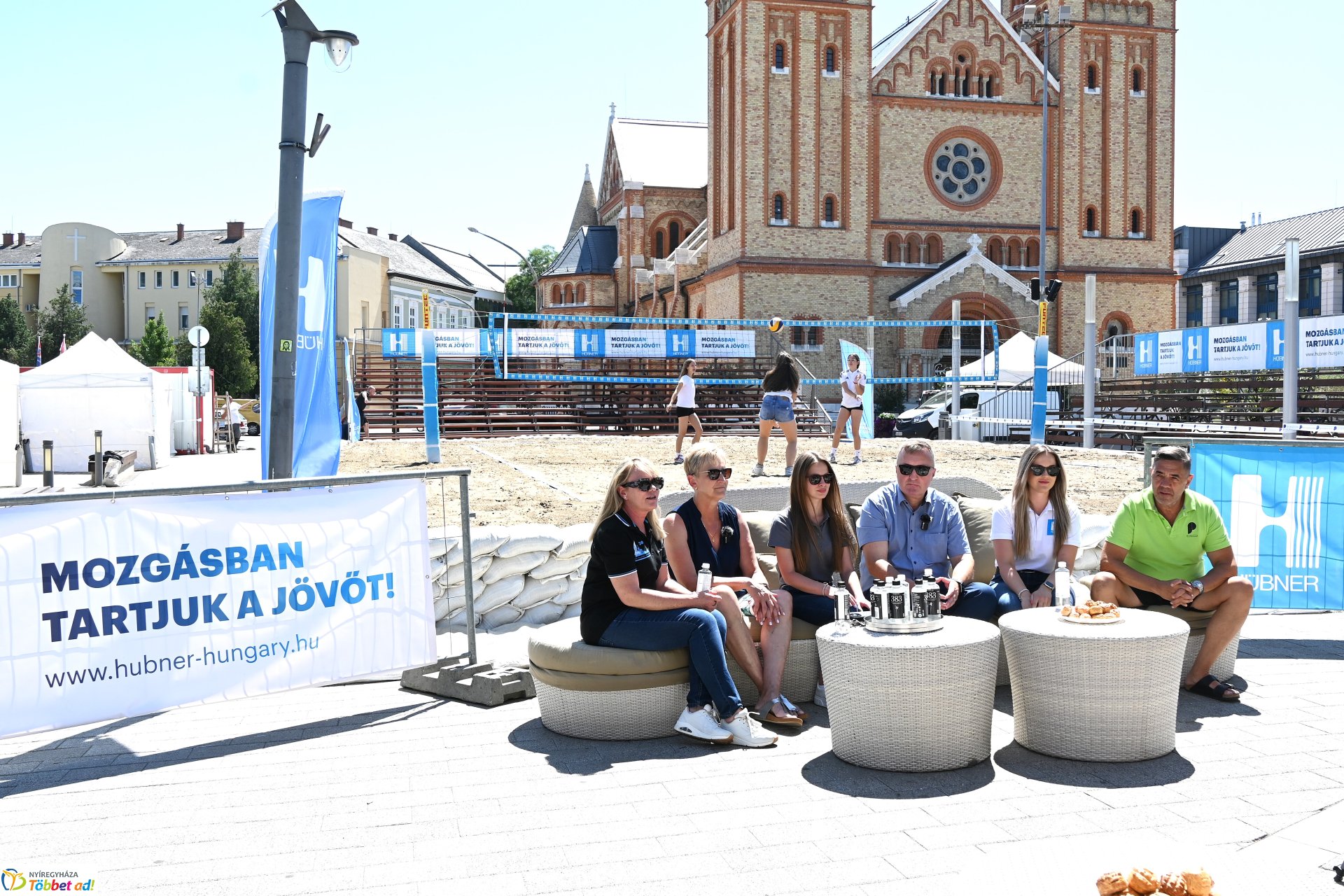 Csütörtöktől újra Hübner Strandröplabda Fesztivál a belvárosban