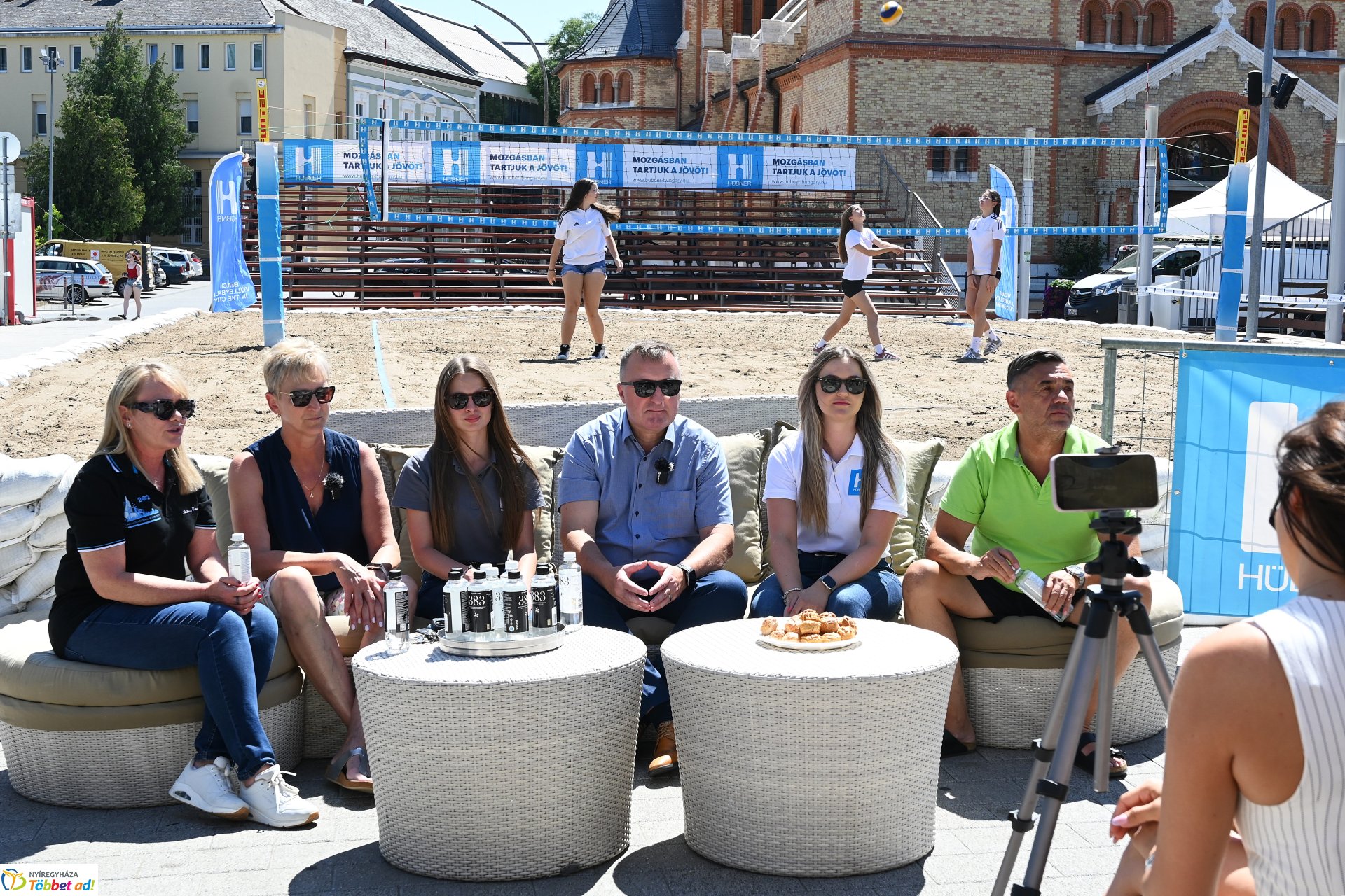 Csütörtöktől újra Hübner Strandröplabda Fesztivál a belvárosban