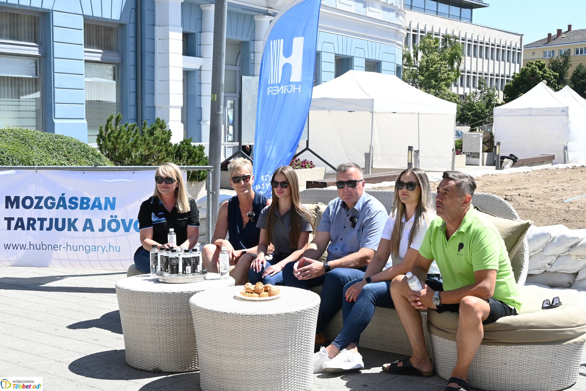 Csütörtöktől újra Hübner Strandröplabda Fesztivál a belvárosban