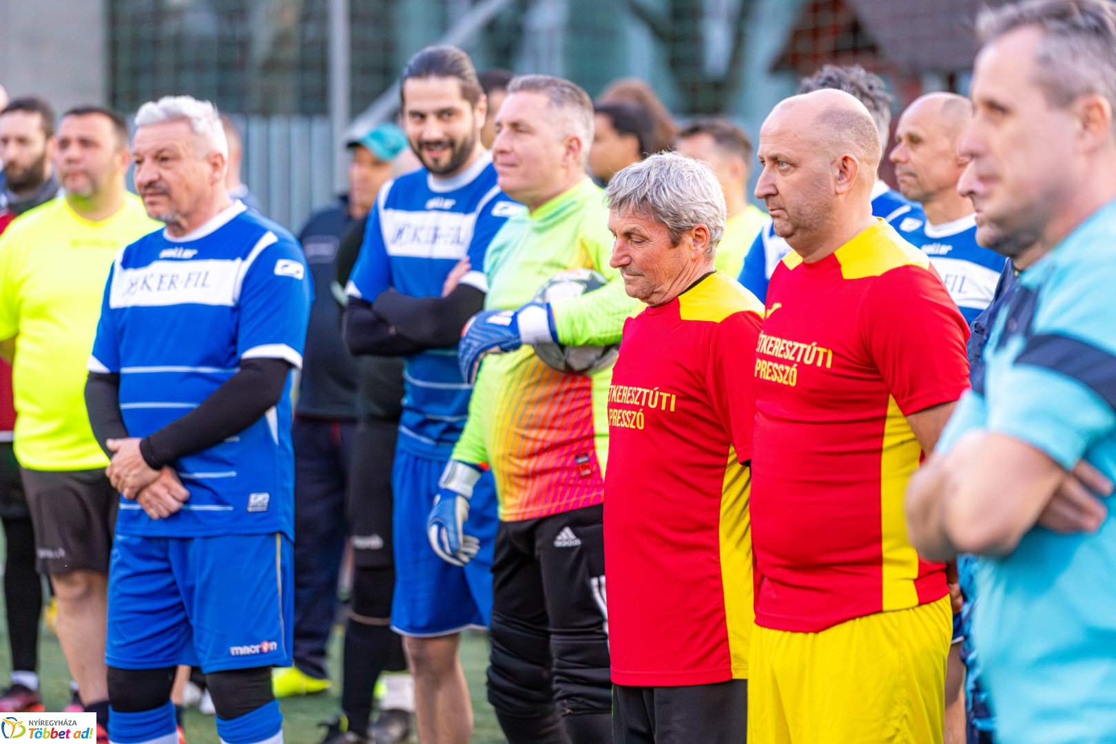 Decathlon SelyemBer Kft Nyíregyházi SC Kispályás Bajnokság kezdőrúgás