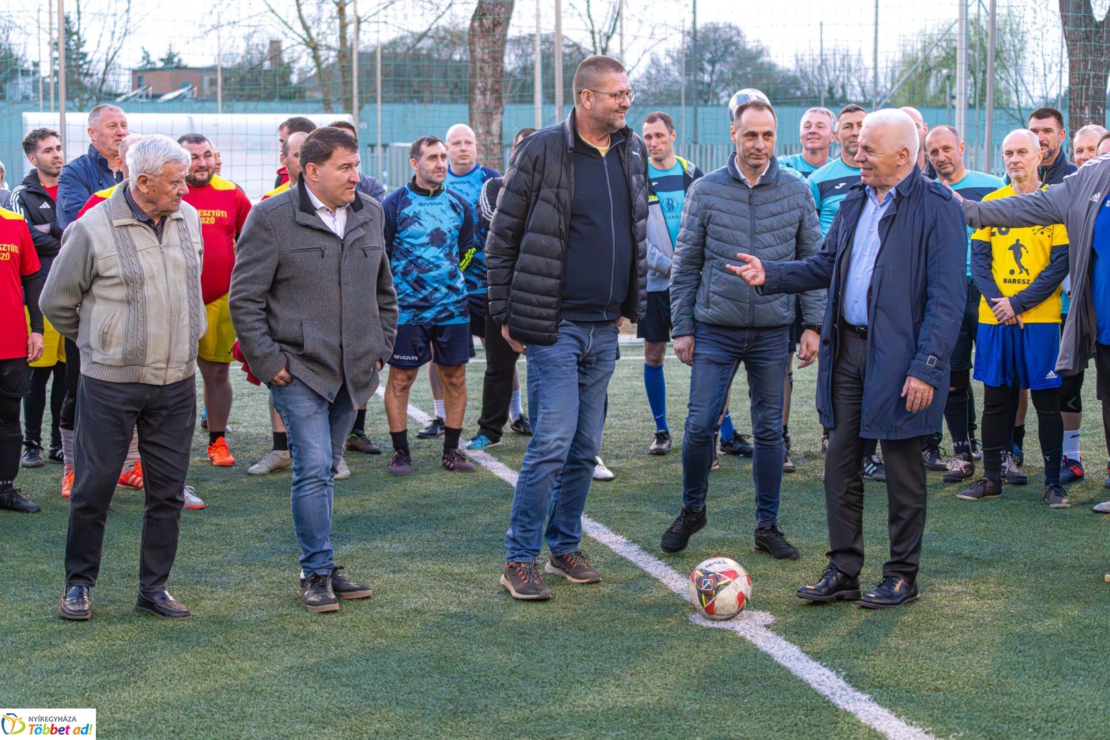 Decathlon SelyemBer Kft Nyíregyházi SC Kispályás Bajnokság kezdőrúgás