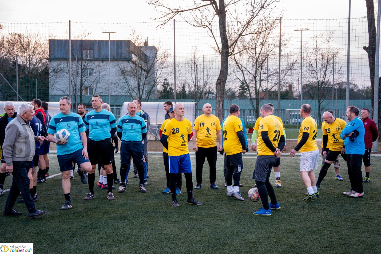 Decathlon SelyemBer Kft Nyíregyházi SC Kispályás Bajnokság kezdőrúgás