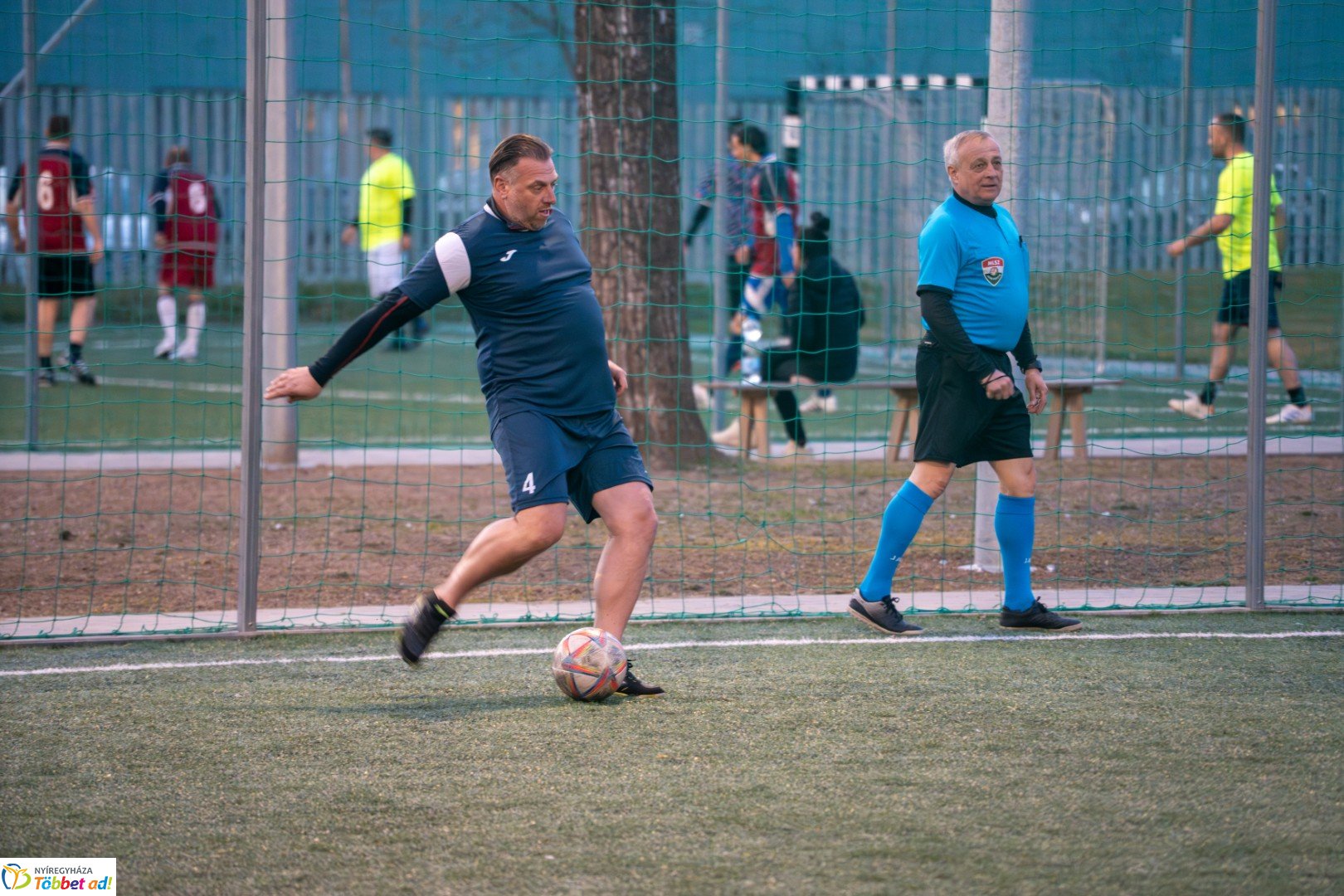 Decathlon SelyemBer Kft Nyíregyházi SC Kispályás Bajnokság kezdőrúgás