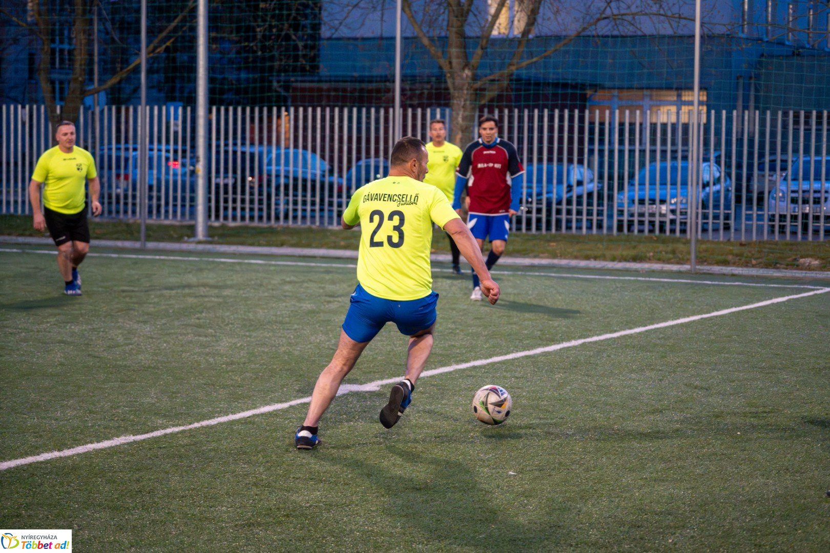 Decathlon SelyemBer Kft Nyíregyházi SC Kispályás Bajnokság kezdőrúgás
