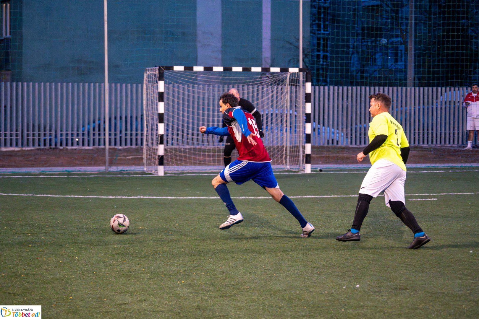 Decathlon SelyemBer Kft Nyíregyházi SC Kispályás Bajnokság kezdőrúgás