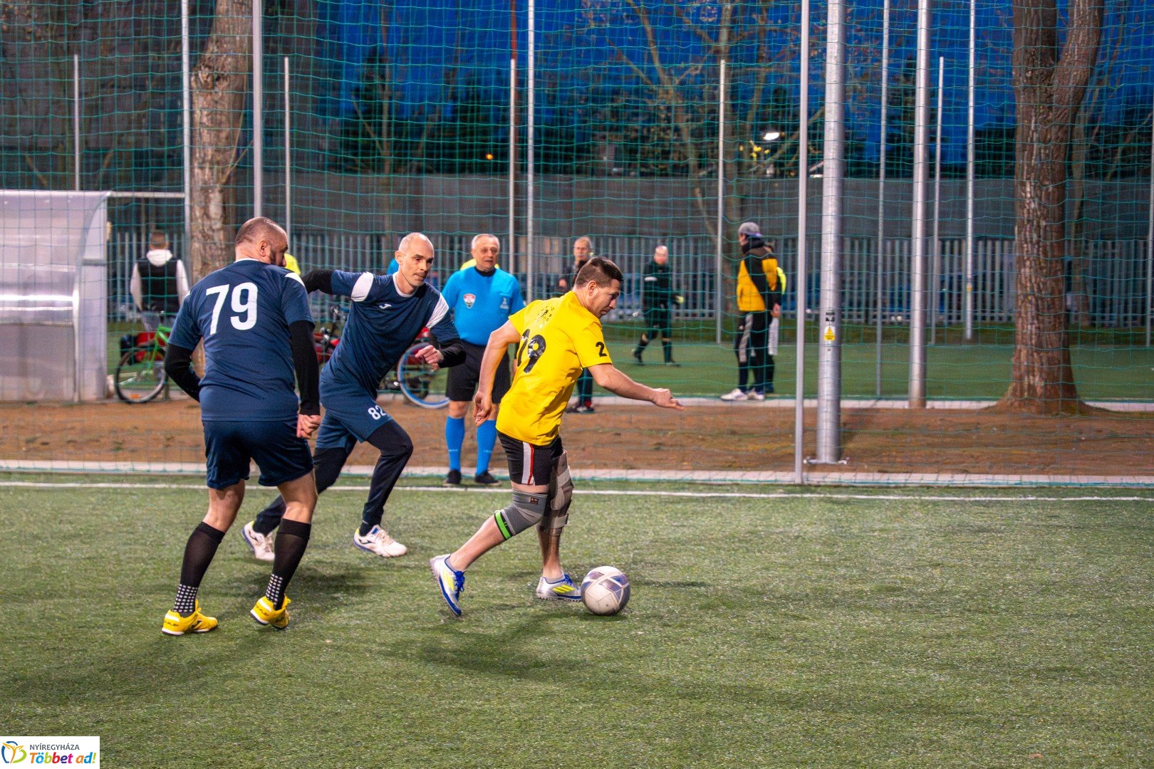 Decathlon SelyemBer Kft Nyíregyházi SC Kispályás Bajnokság kezdőrúgás