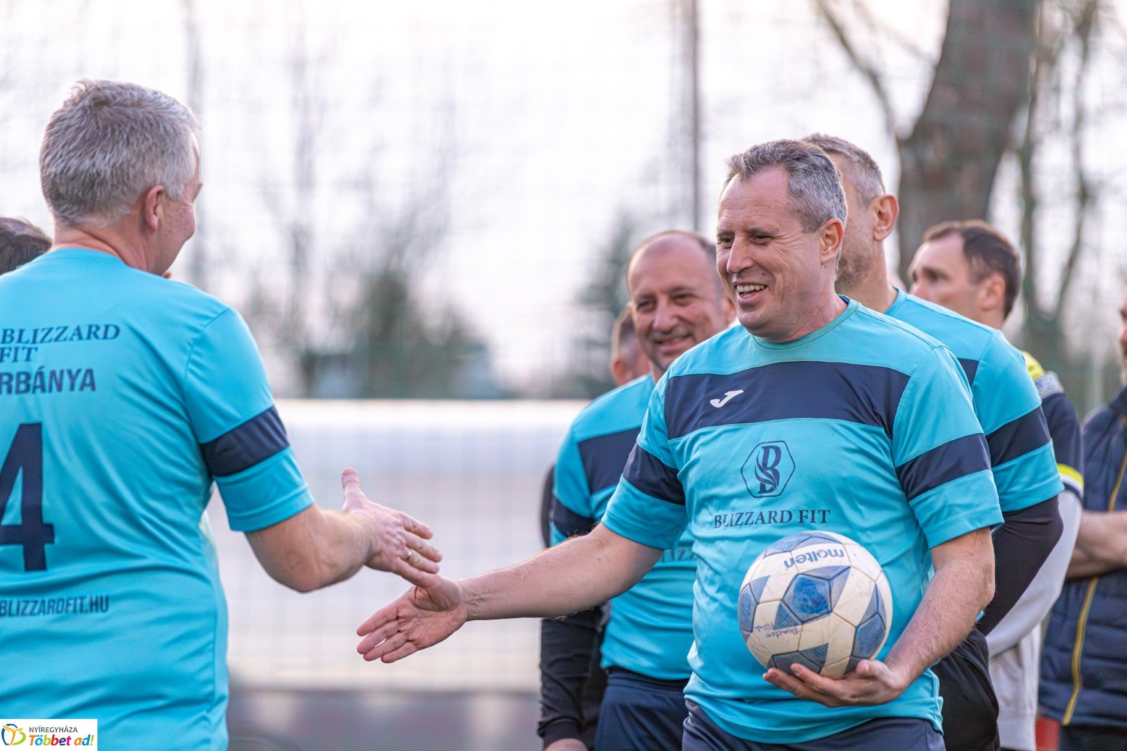 Decathlon SelyemBer Kft Nyíregyházi SC Kispályás Bajnokság kezdőrúgás