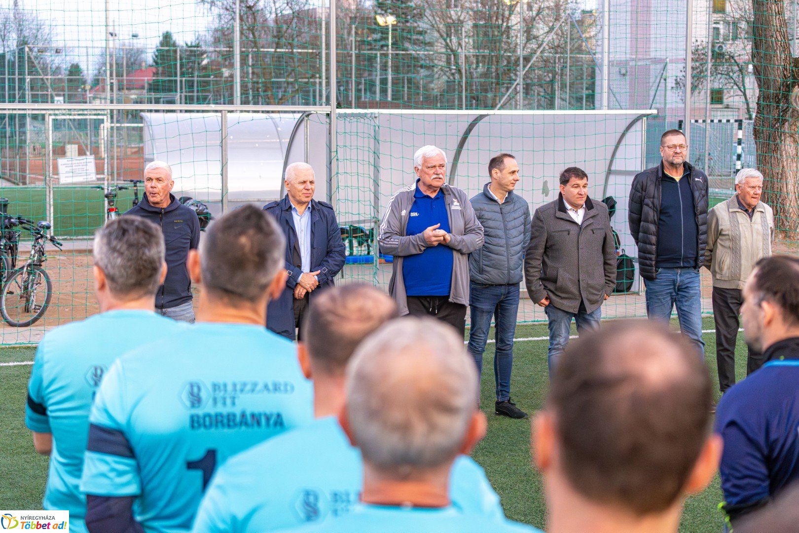 Decathlon SelyemBer Kft Nyíregyházi SC Kispályás Bajnokság kezdőrúgás