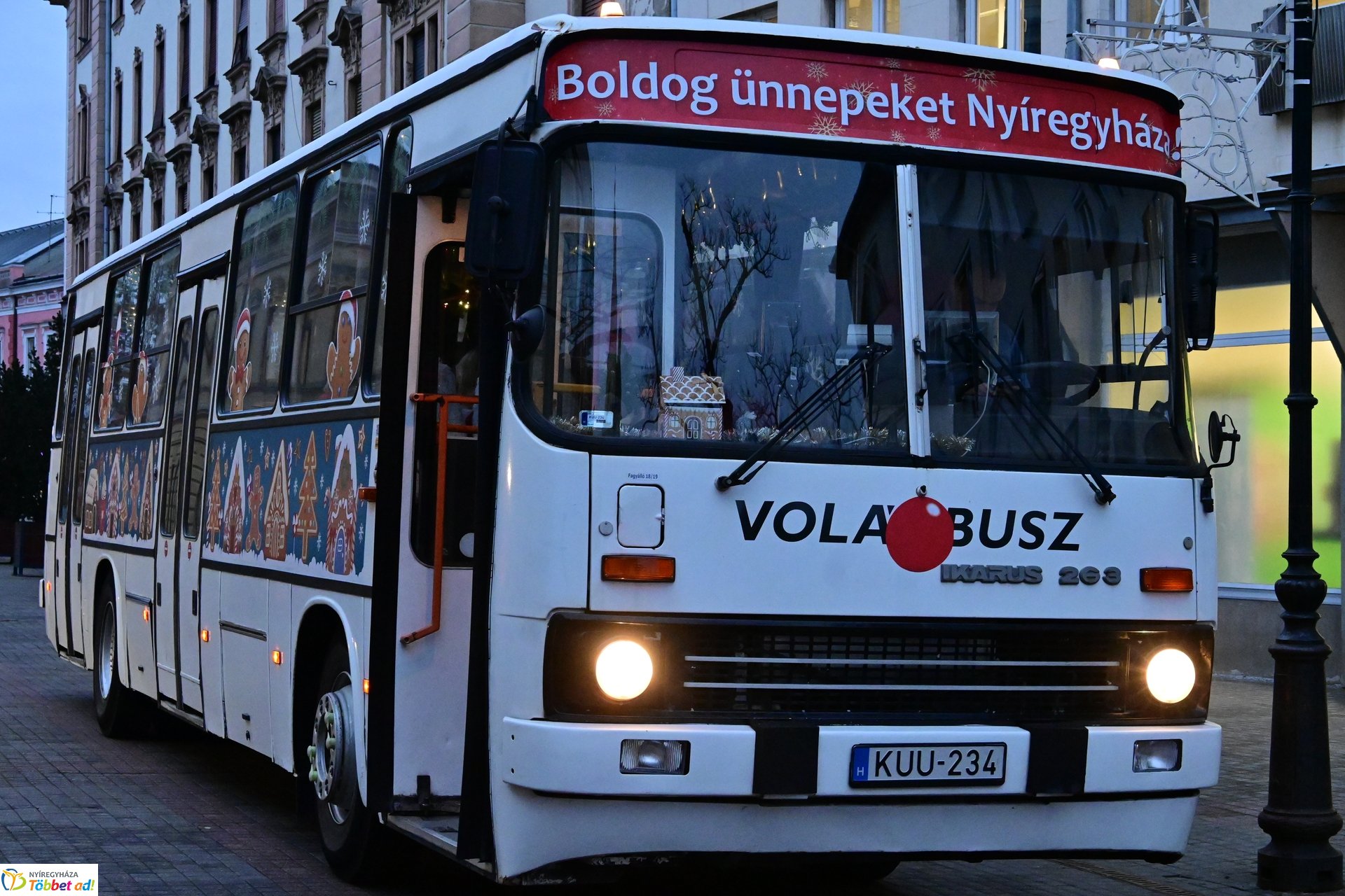 Délutáni buszozás az adventi járattal