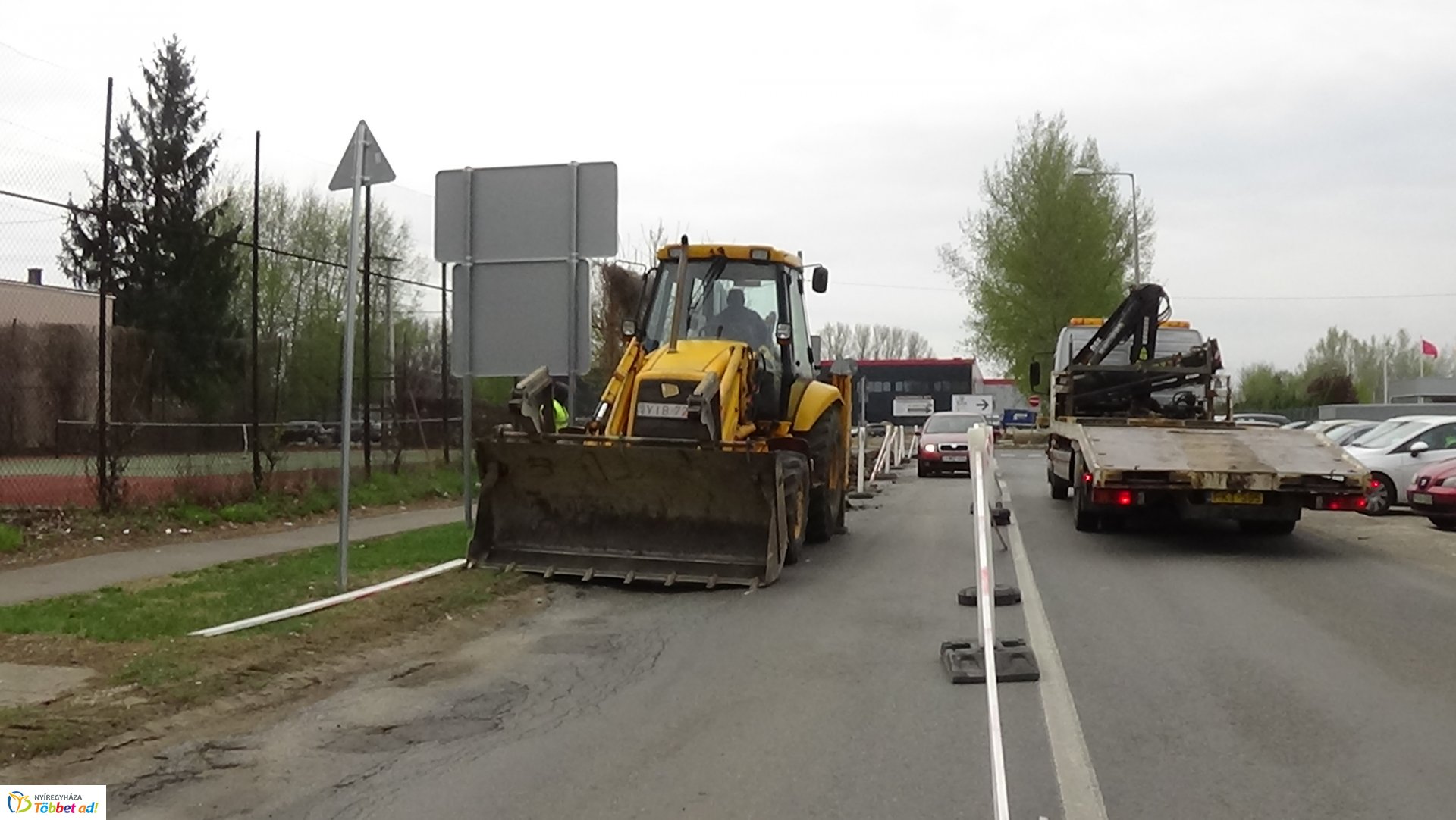 Derkovits utca – Épül a csapadékelvezető rendszer