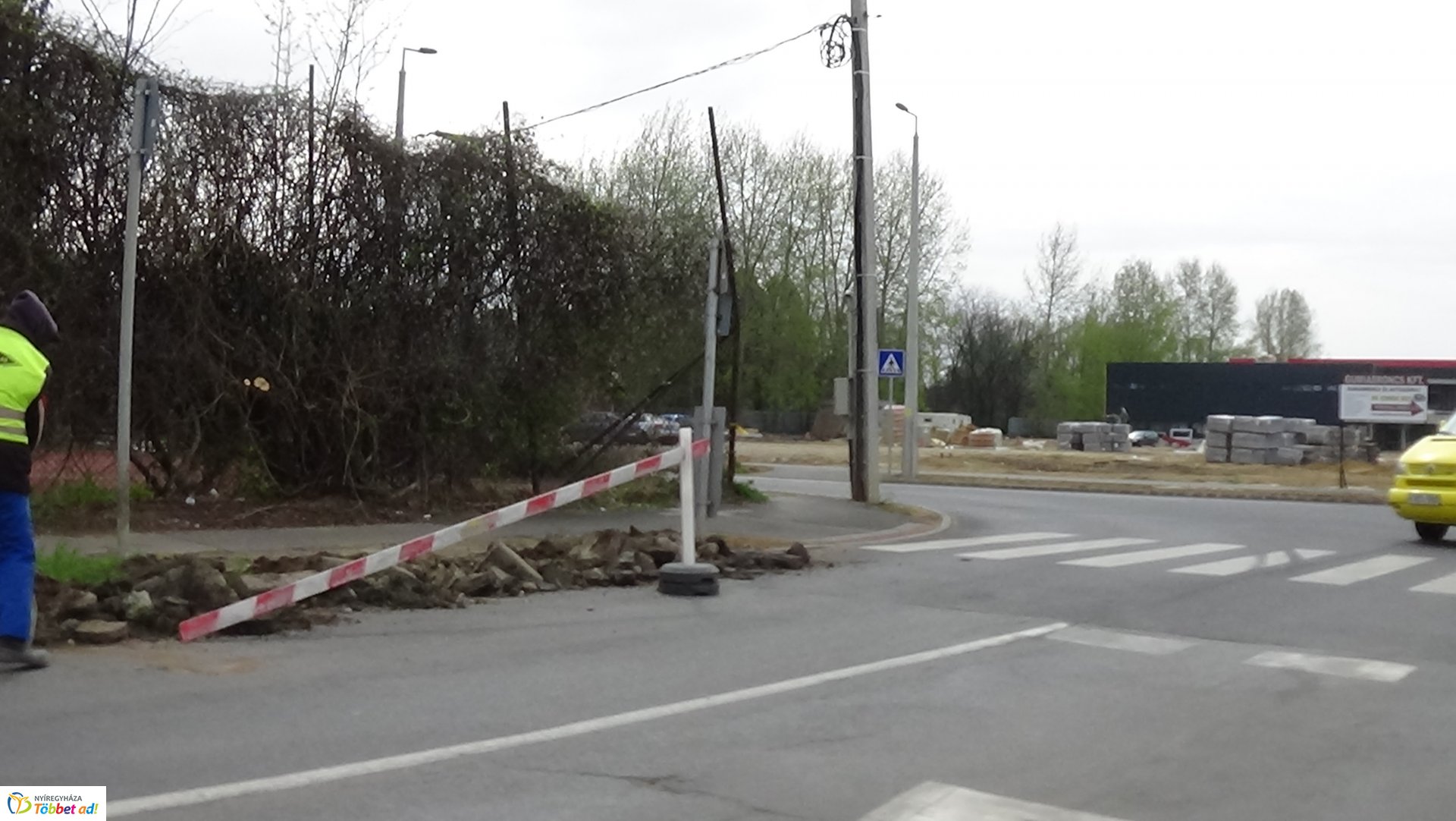 Derkovits utca – Épül a csapadékelvezető rendszer