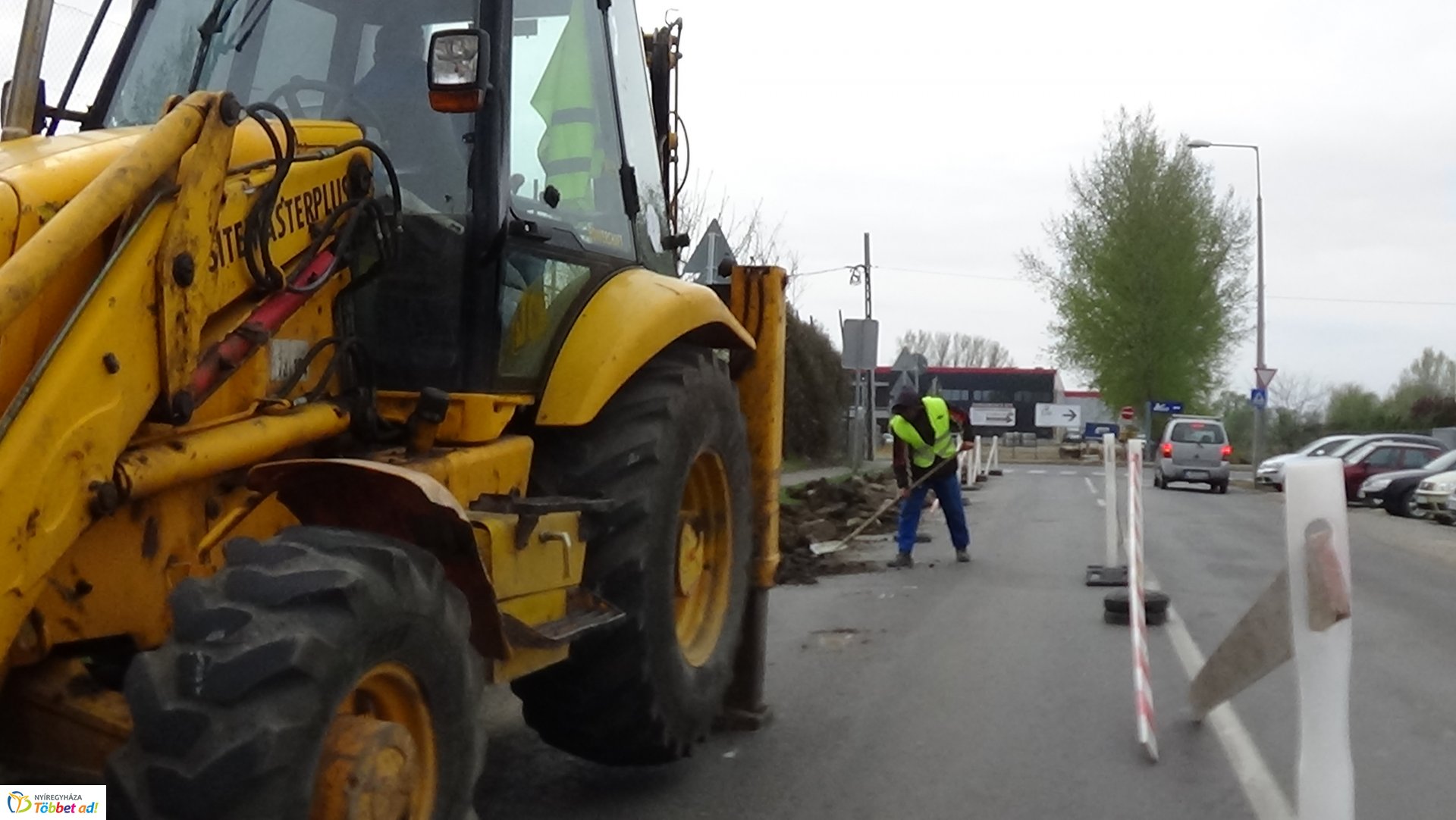 Derkovits utca – Épül a csapadékelvezető rendszer