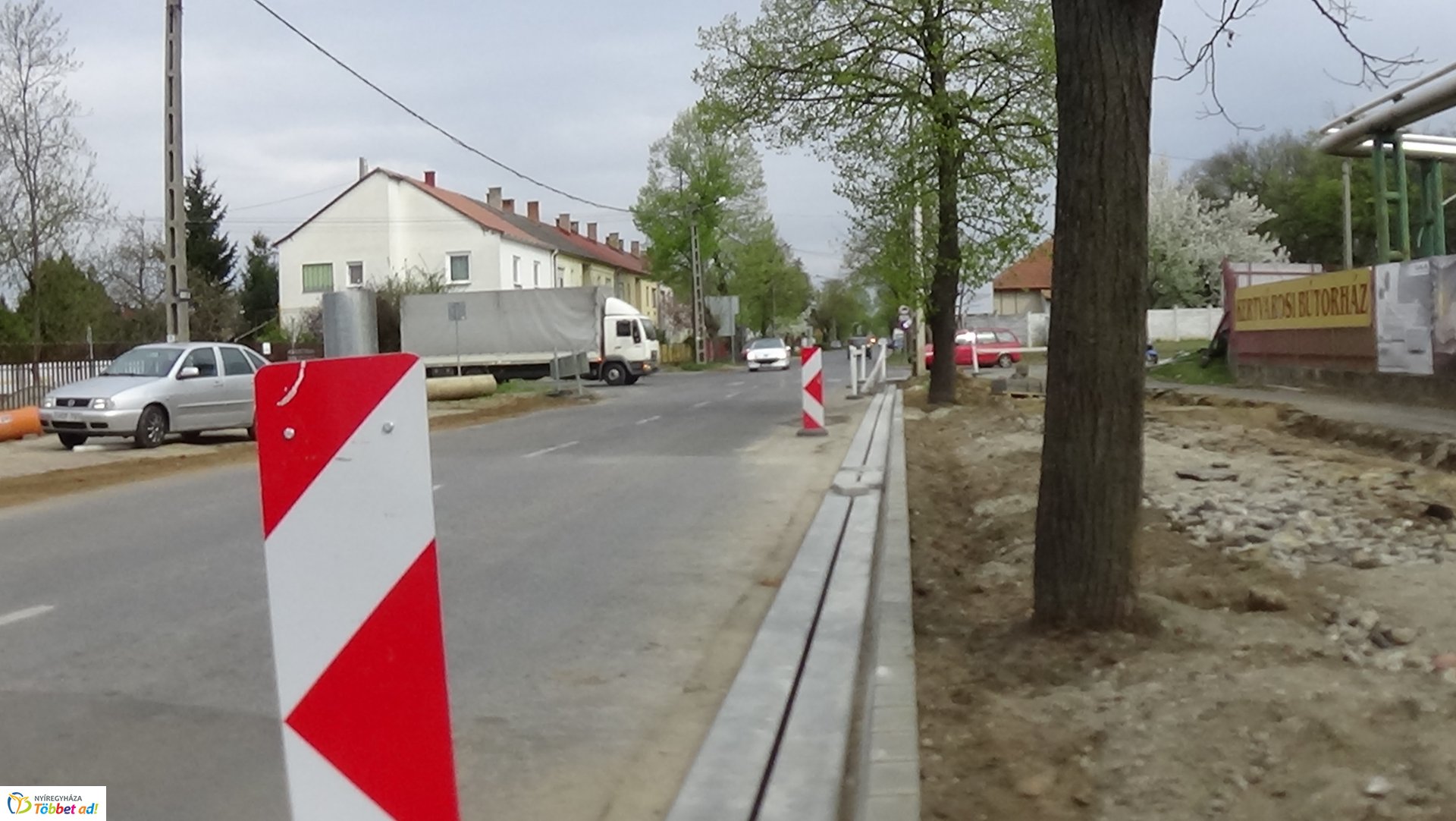 Derkovits utca – Épül a csapadékelvezető rendszer