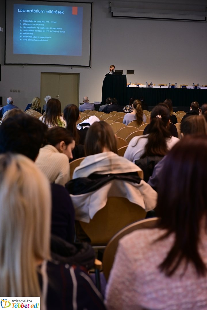 Diabétesz konferencia az egészségügyi karon 2026 februárjában