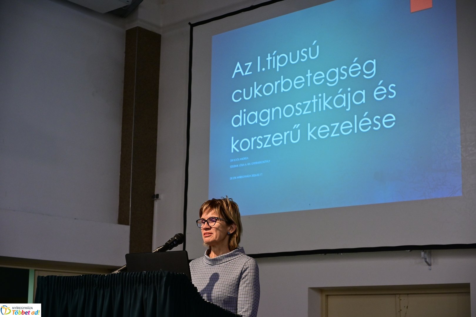 Diabétesz konferencia az egészségügyi karon 2026 februárjában